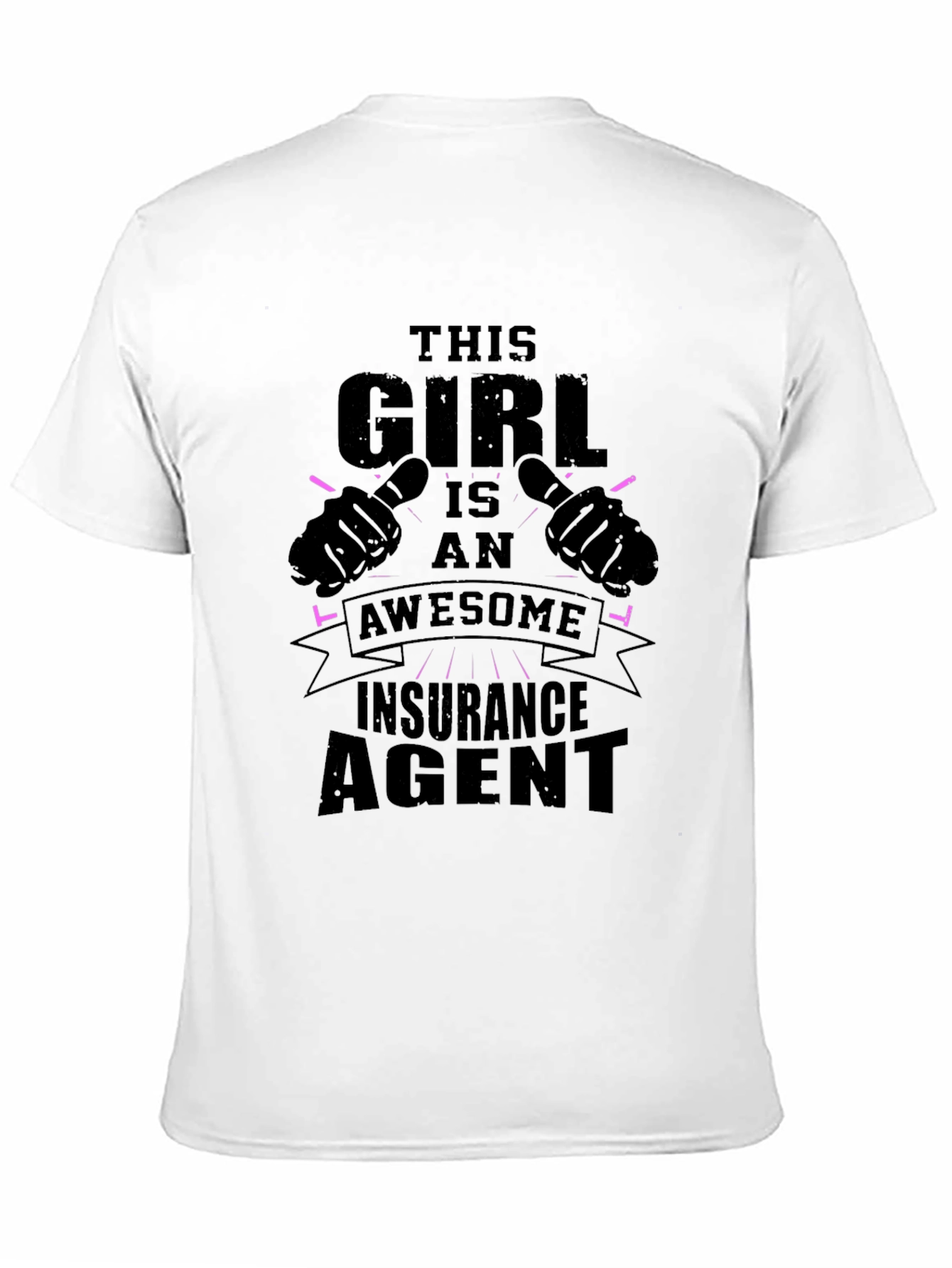 Awesome Insurance Agent Girl T-Shirt
