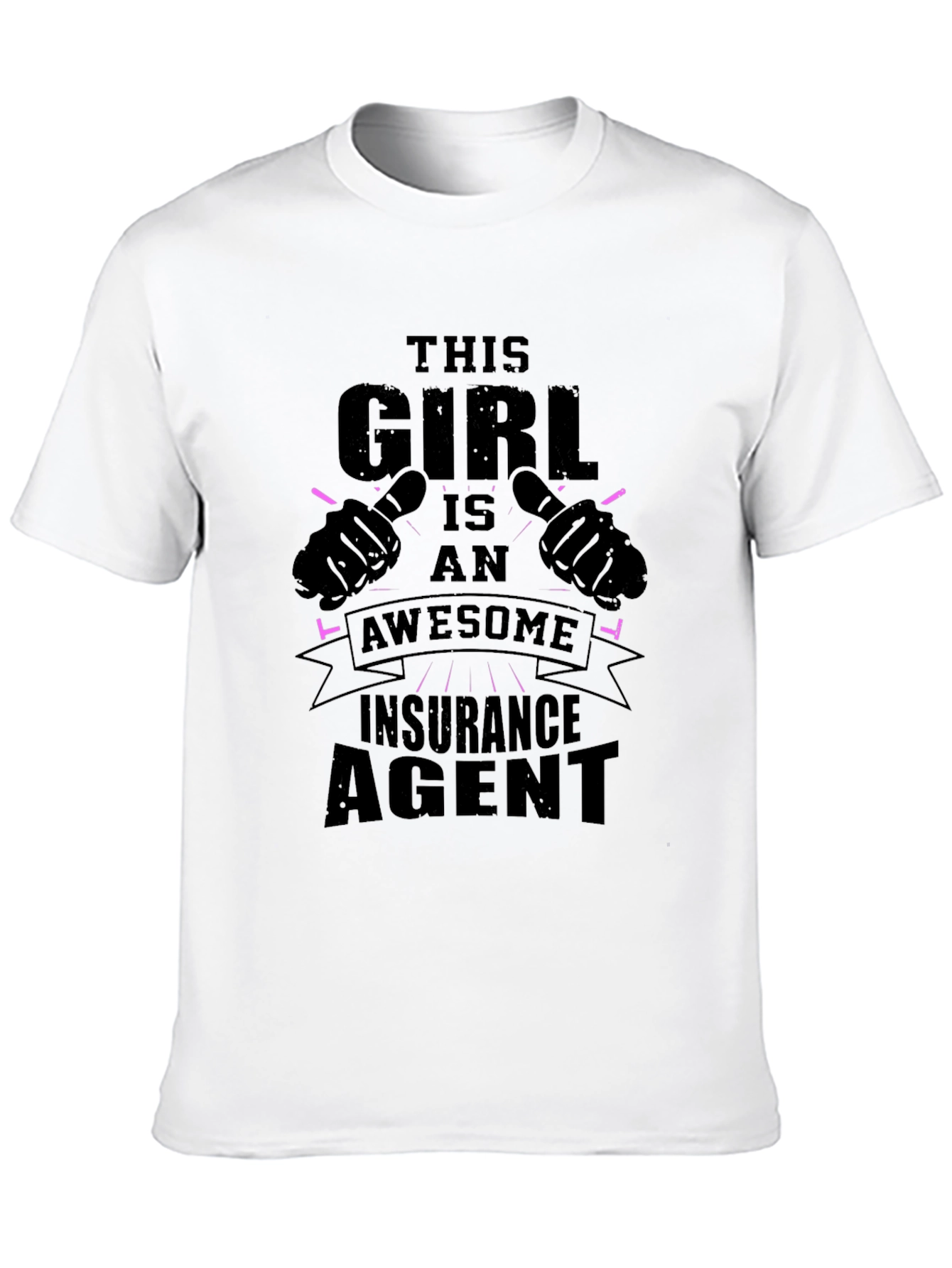 Awesome Insurance Agent Girl T-Shirt