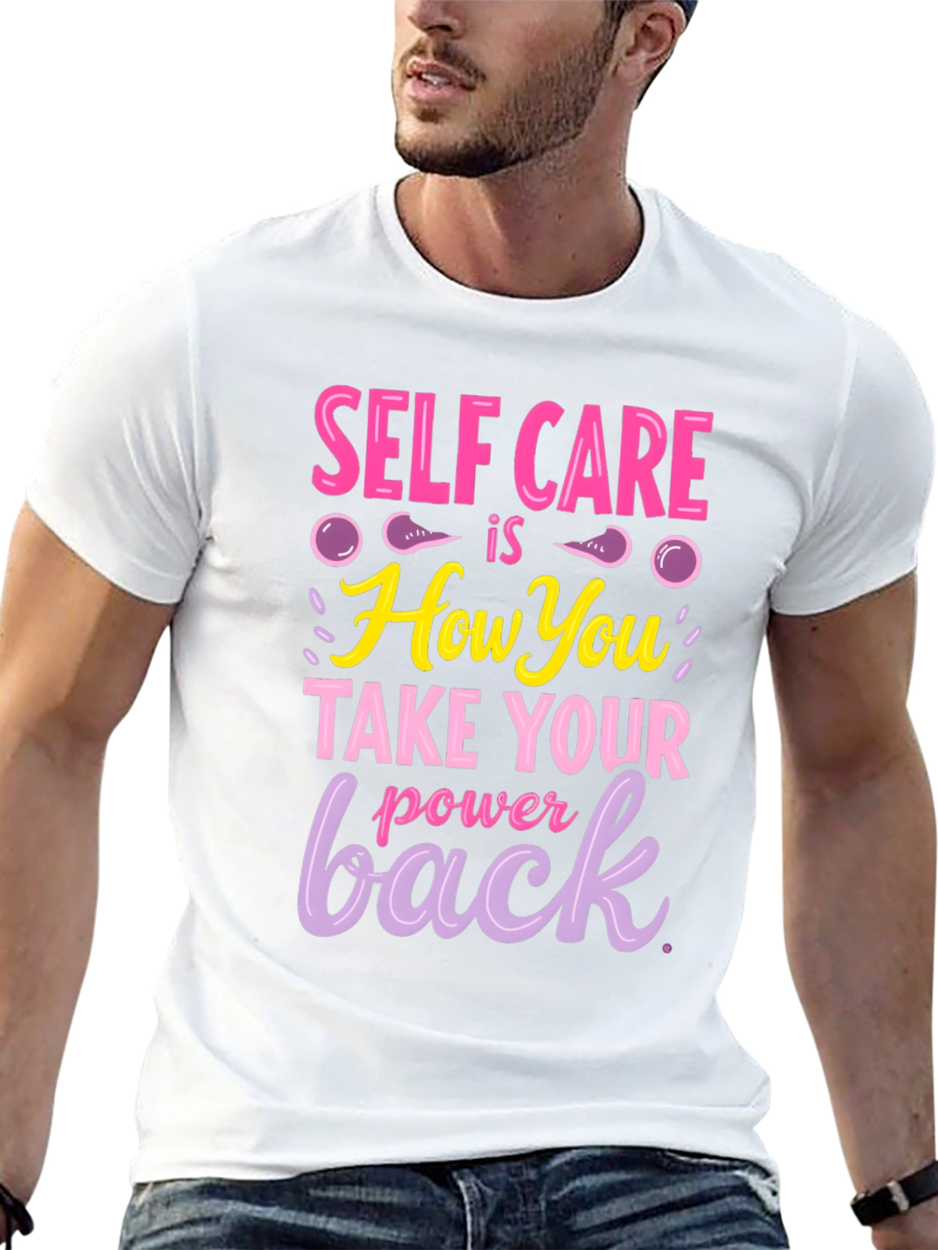 Self Care Power Back T-Shirt