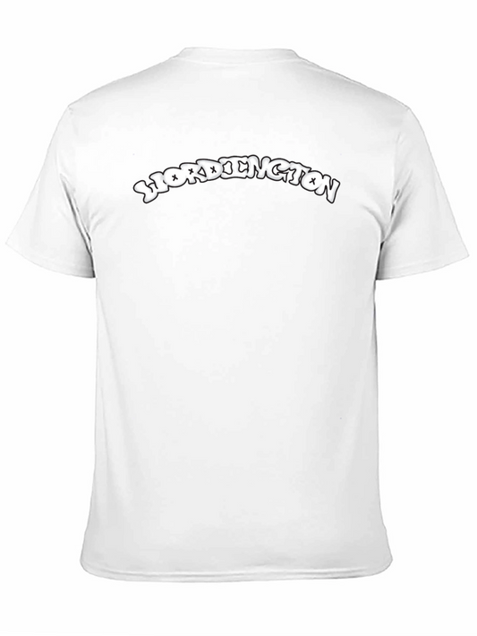 Wordington Black Graphic Tee