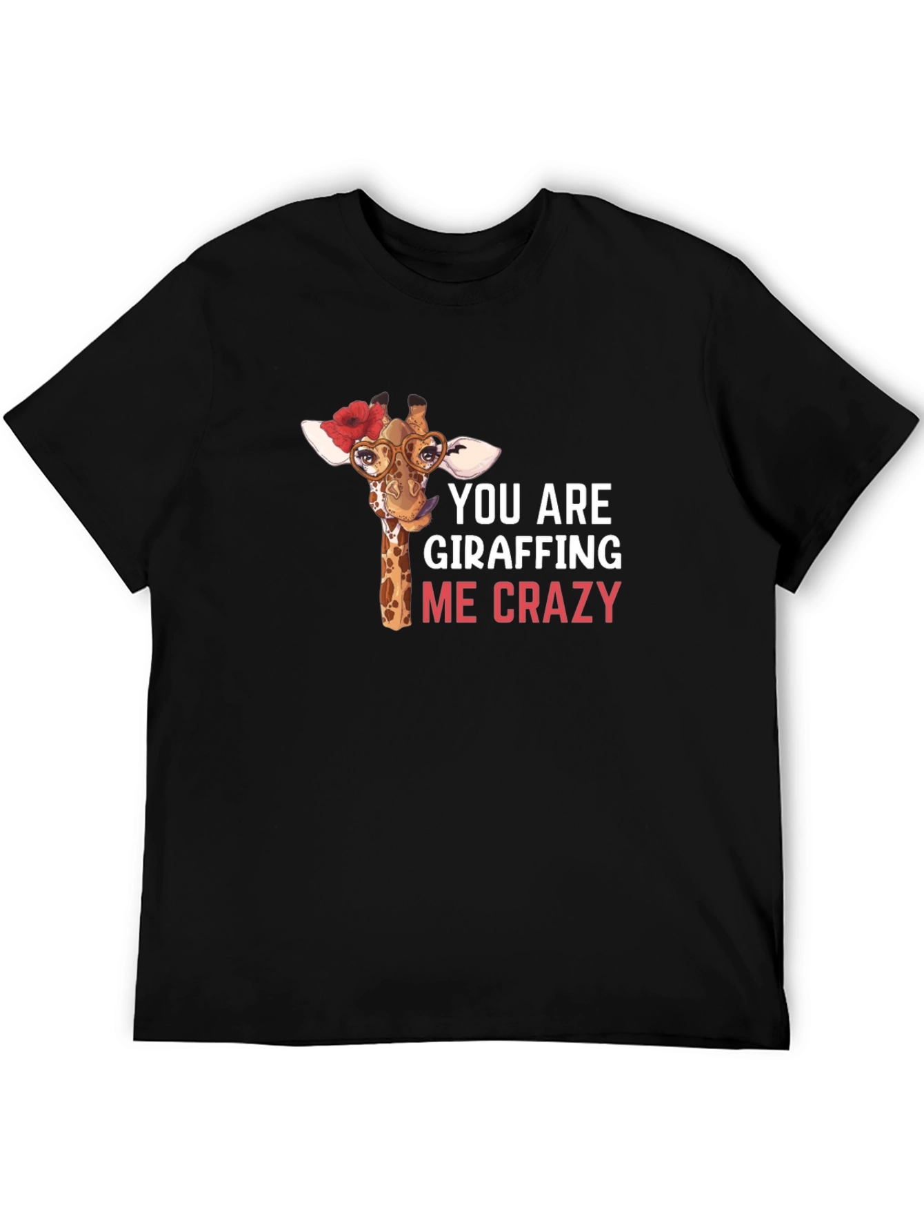 Giraffe Crazy Graphic Tee