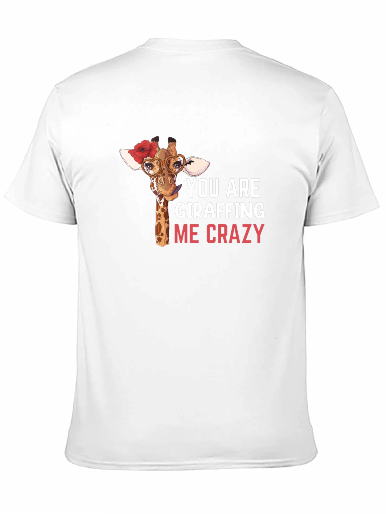 Giraffe Crazy Graphic Tee