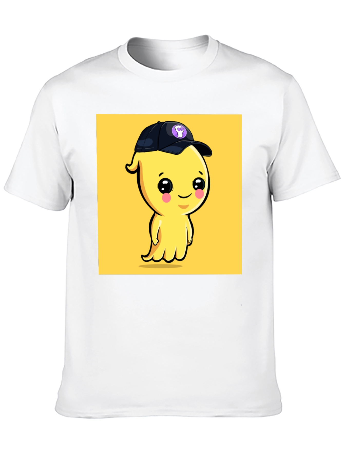 Cute Cartoon Ghost T-Shirt