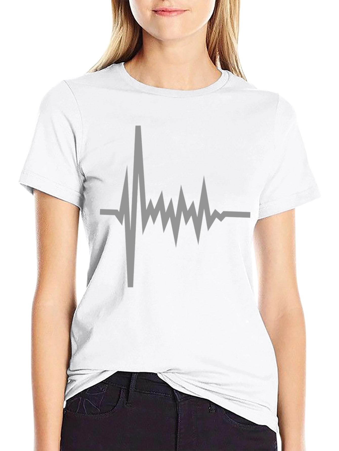 Heartbeat Rhythm T-Shirt - Graphic Tee