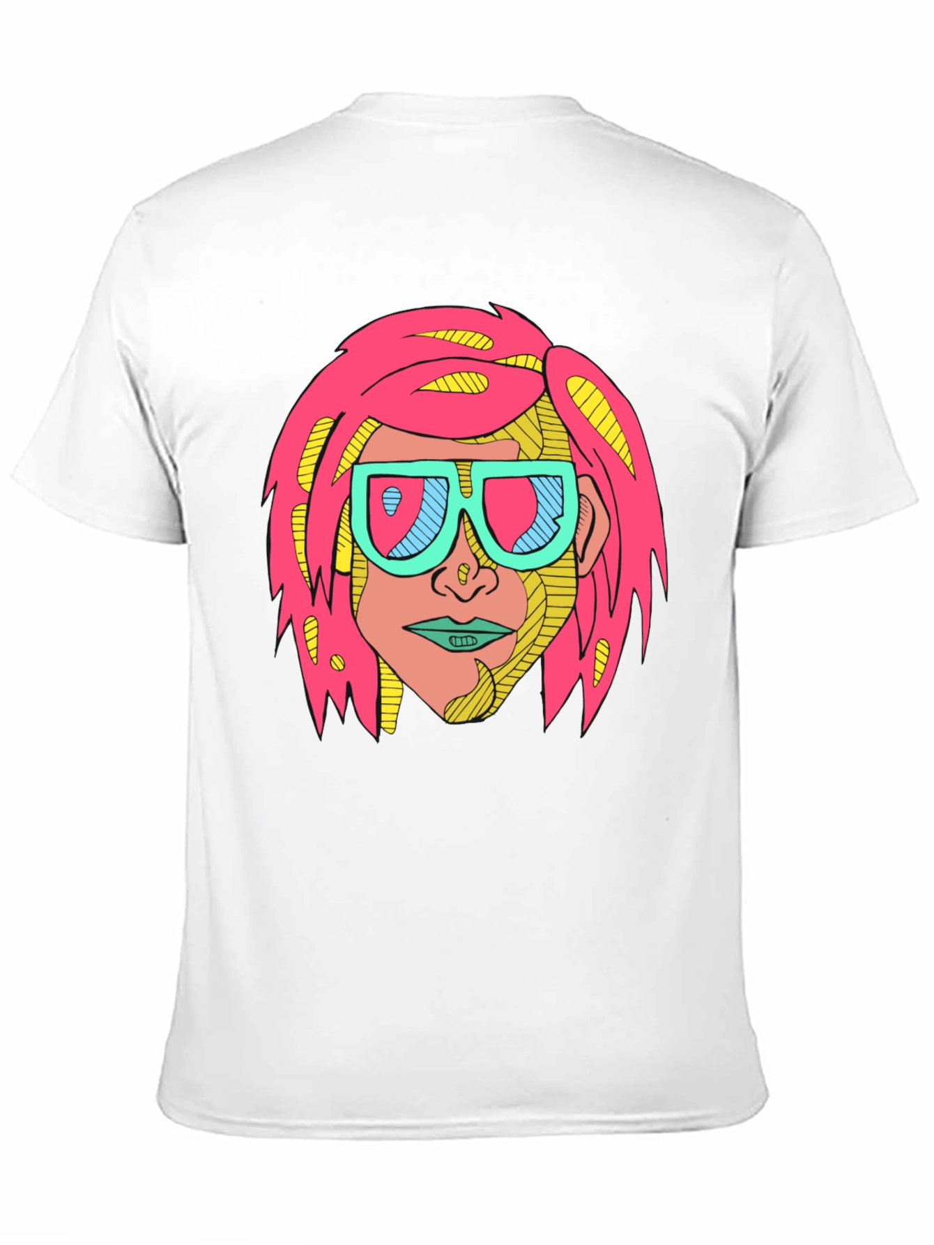Funky Graphic Tee - Retro Pop Art Design