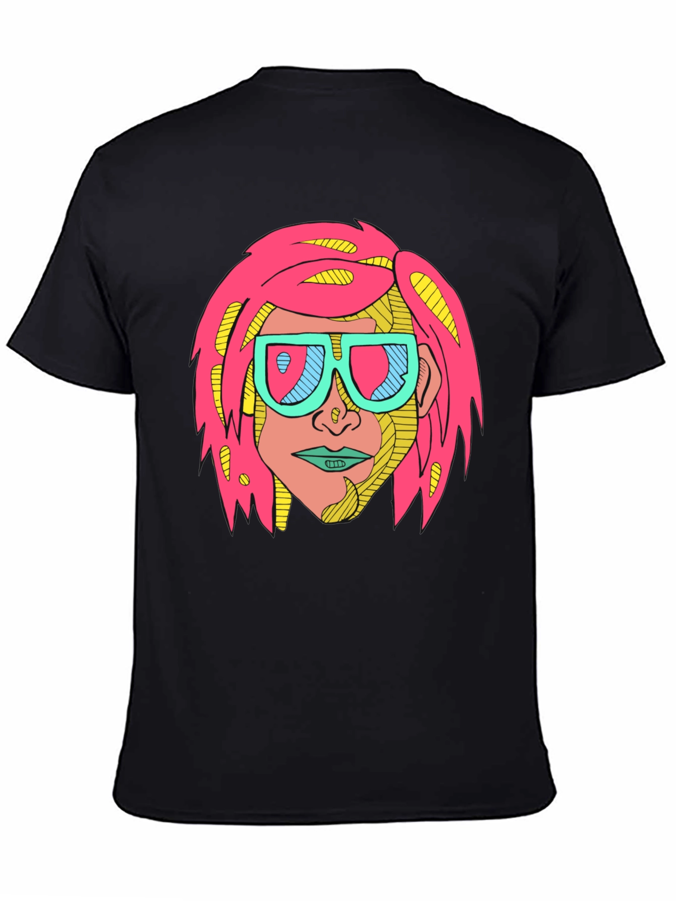 Funky Graphic Tee - Retro Pop Art Design