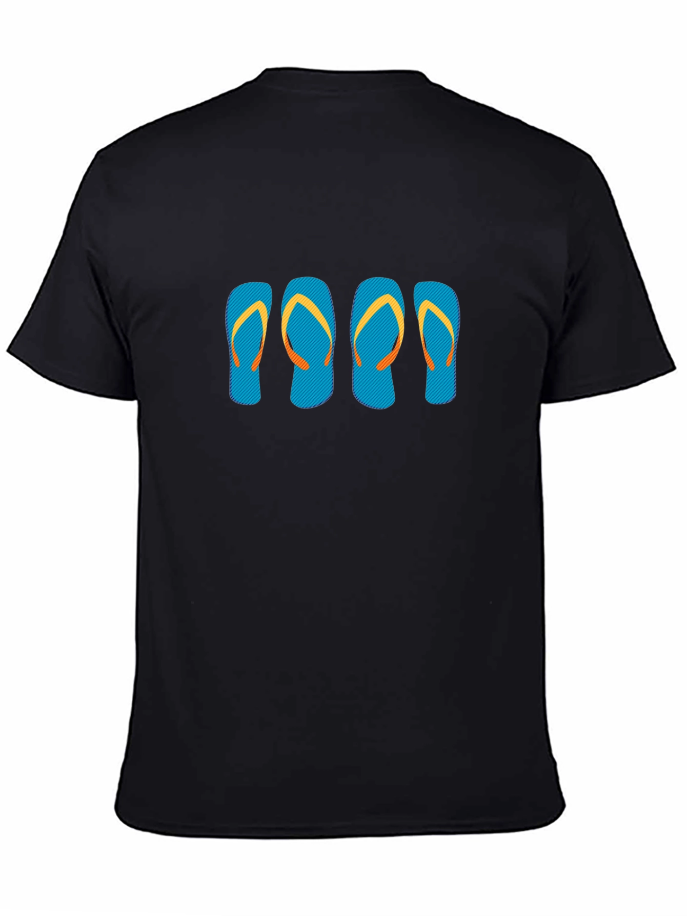 Flip Flop Graphic Tee - Casual Summer Style
