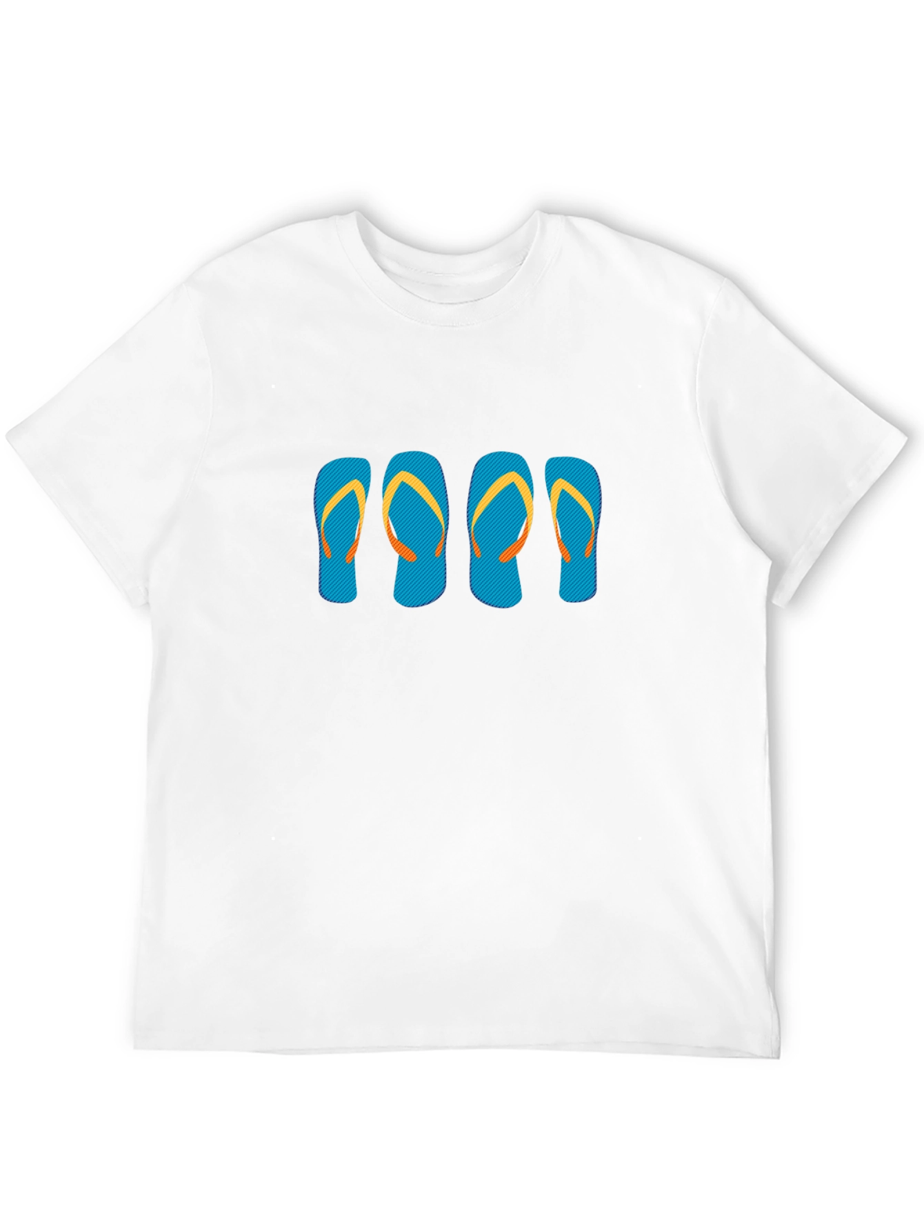 Flip Flop Graphic Tee - Casual Summer Style