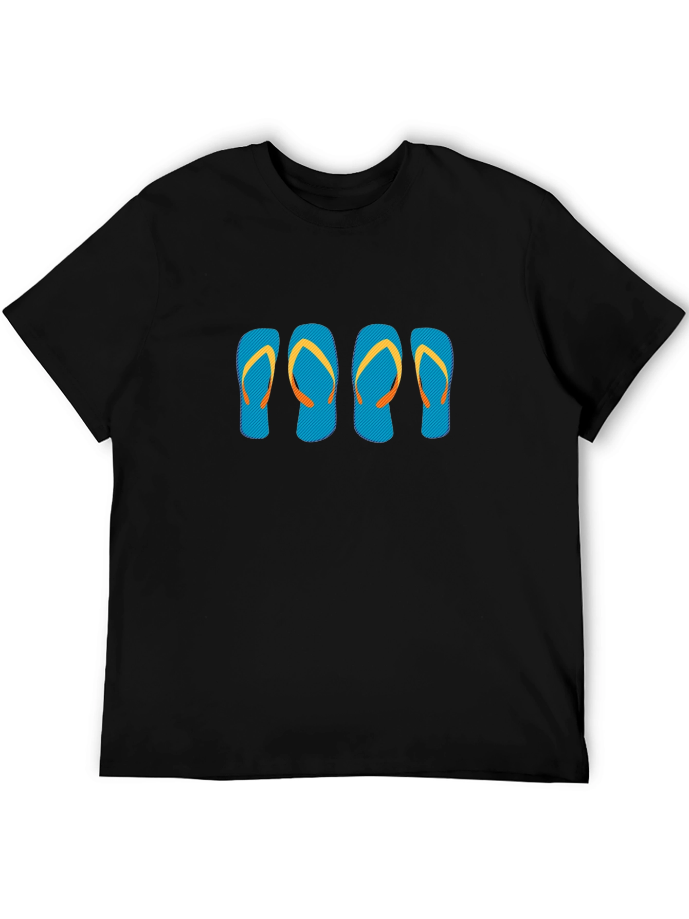 Flip Flop Graphic Tee - Casual Summer Style