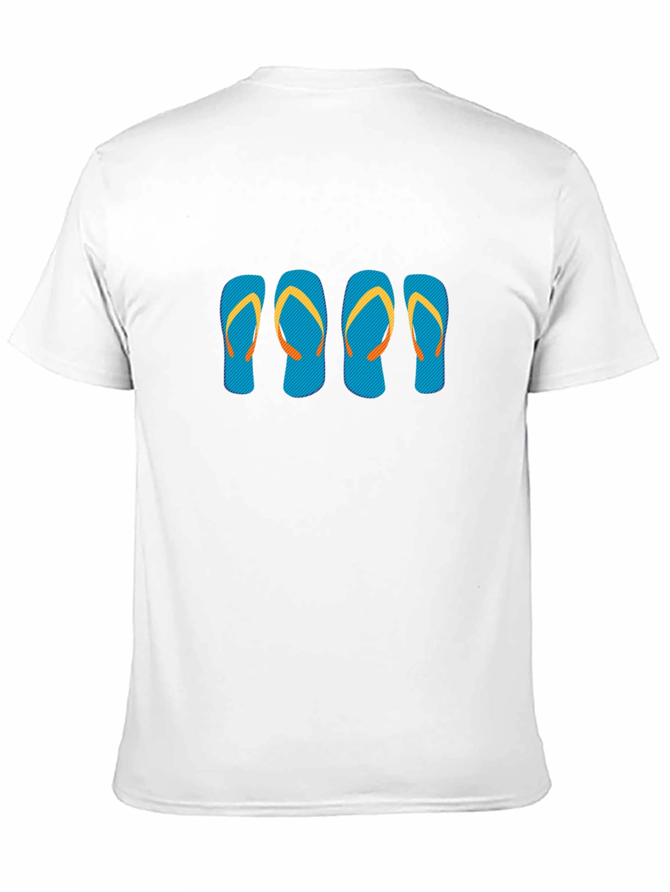 Flip Flop Graphic Tee - Casual Summer Style