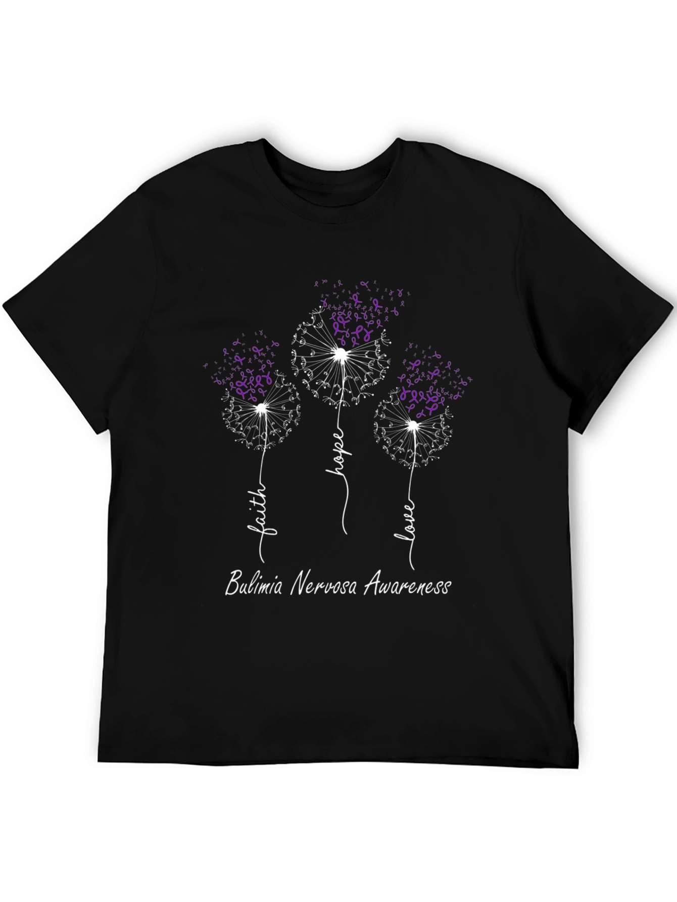 Bulimia Awareness Dandelion T-Shirt