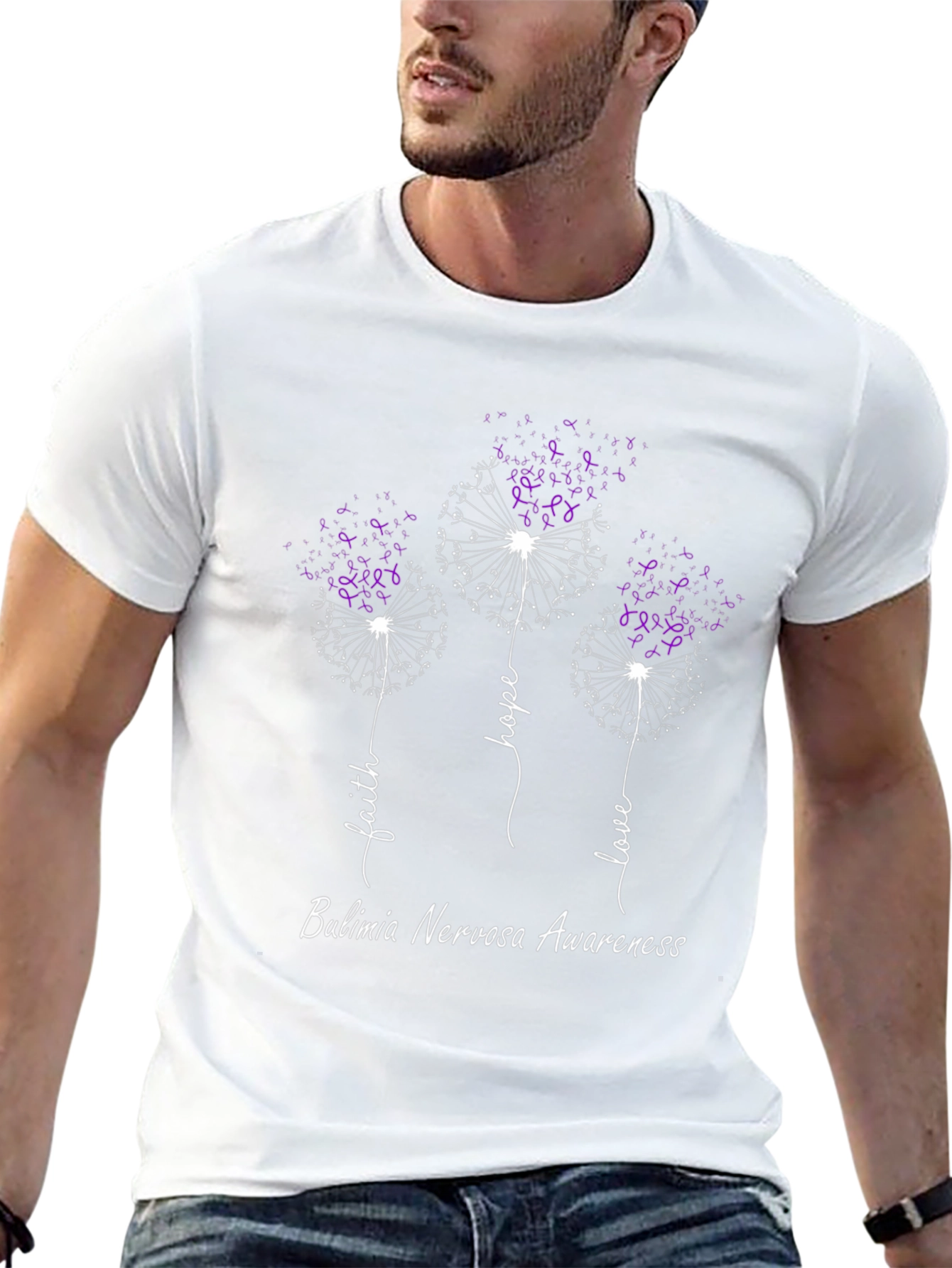 Bulimia Awareness Dandelion T-Shirt