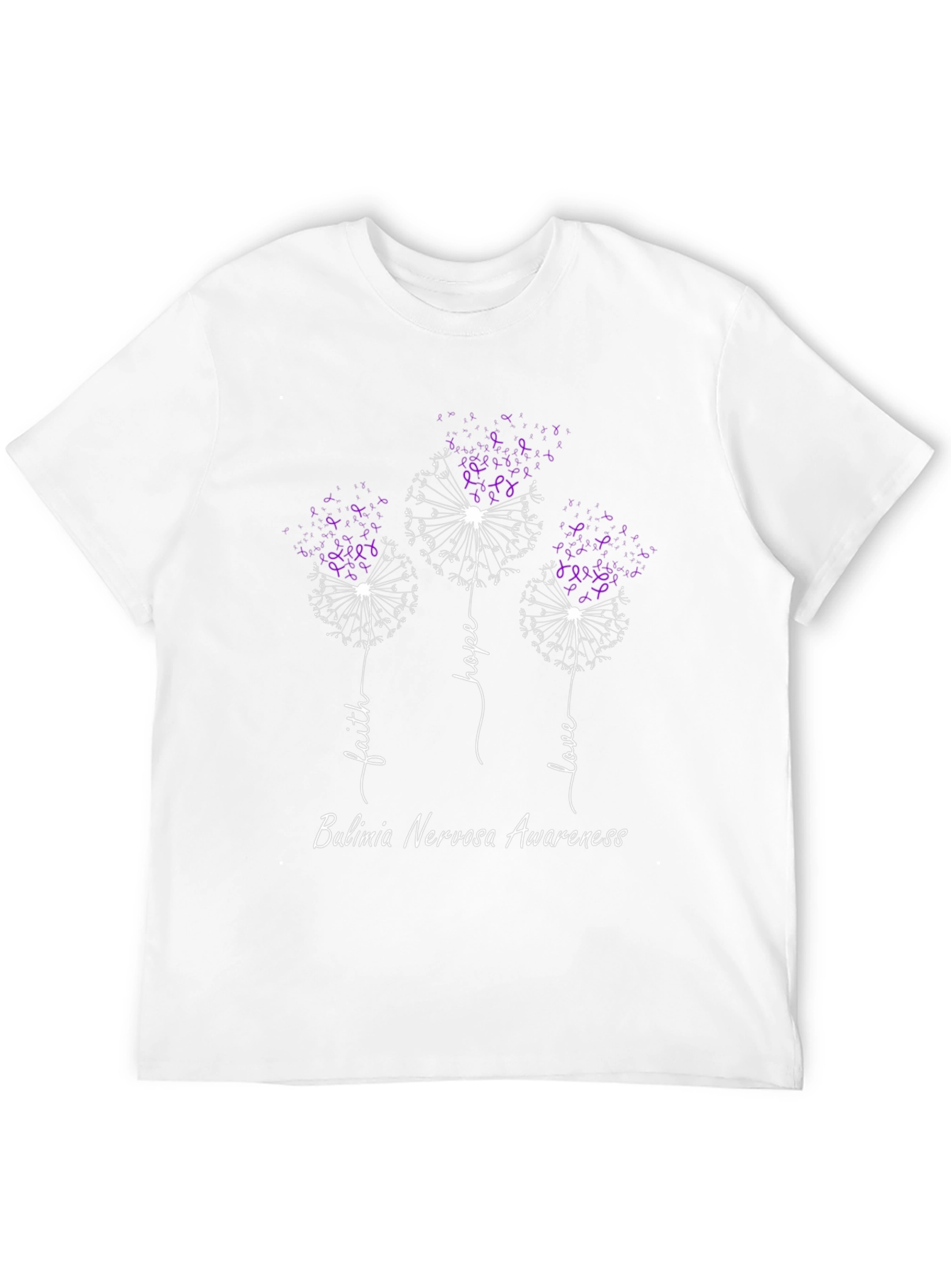 Bulimia Awareness Dandelion T-Shirt