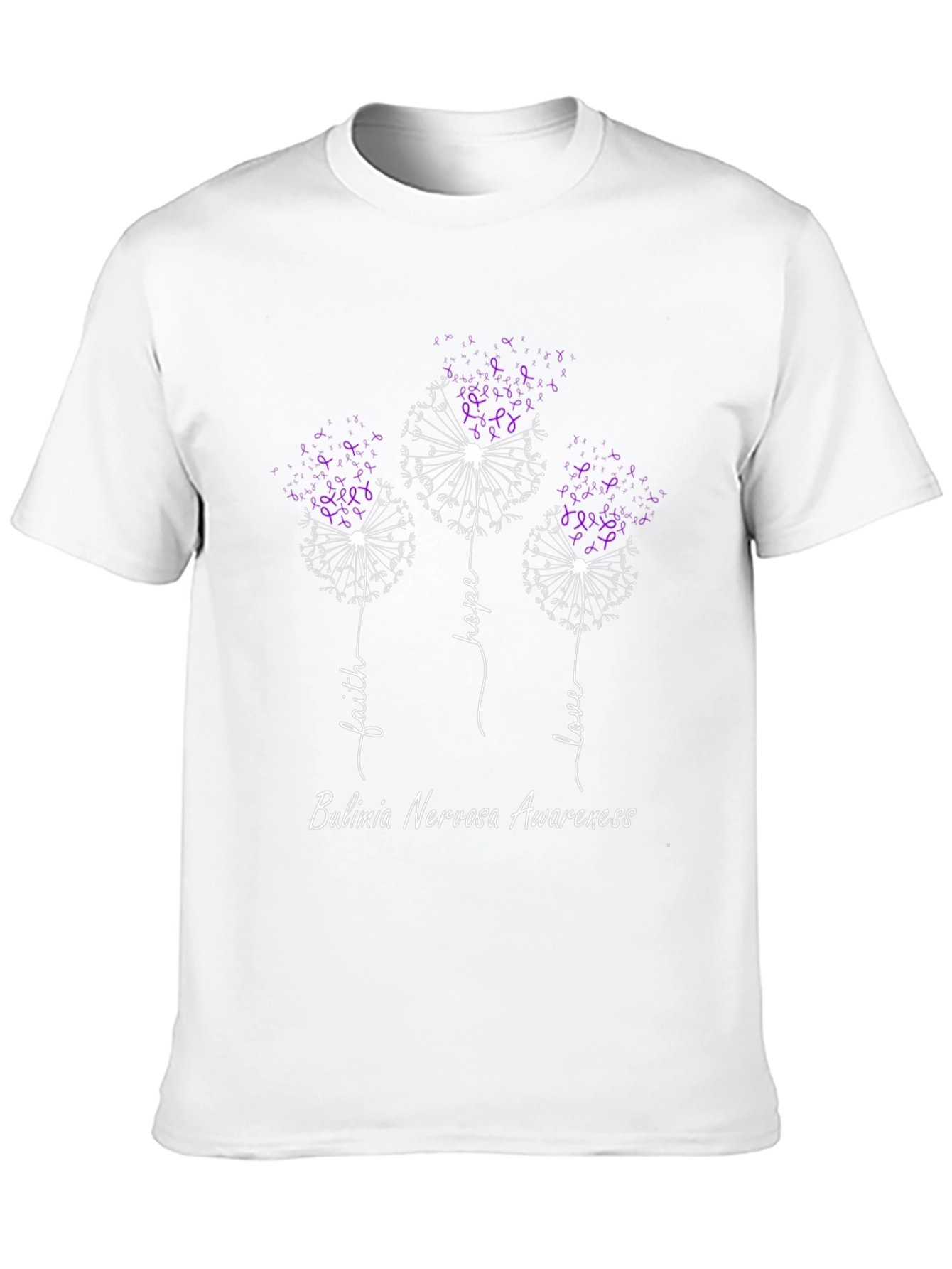 Bulimia Awareness Dandelion T-Shirt