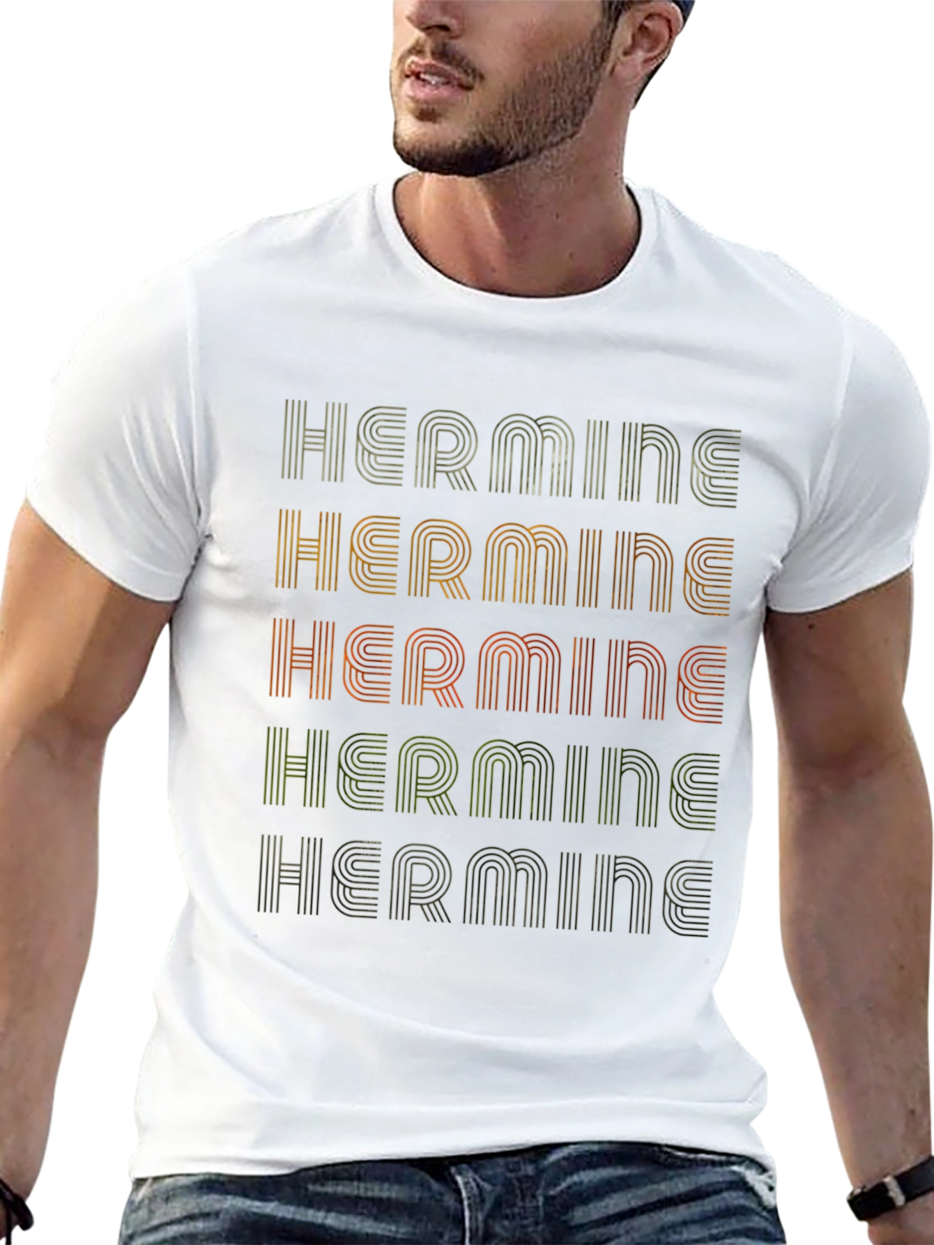 Hermine Graphic T-Shirt - Retro Style