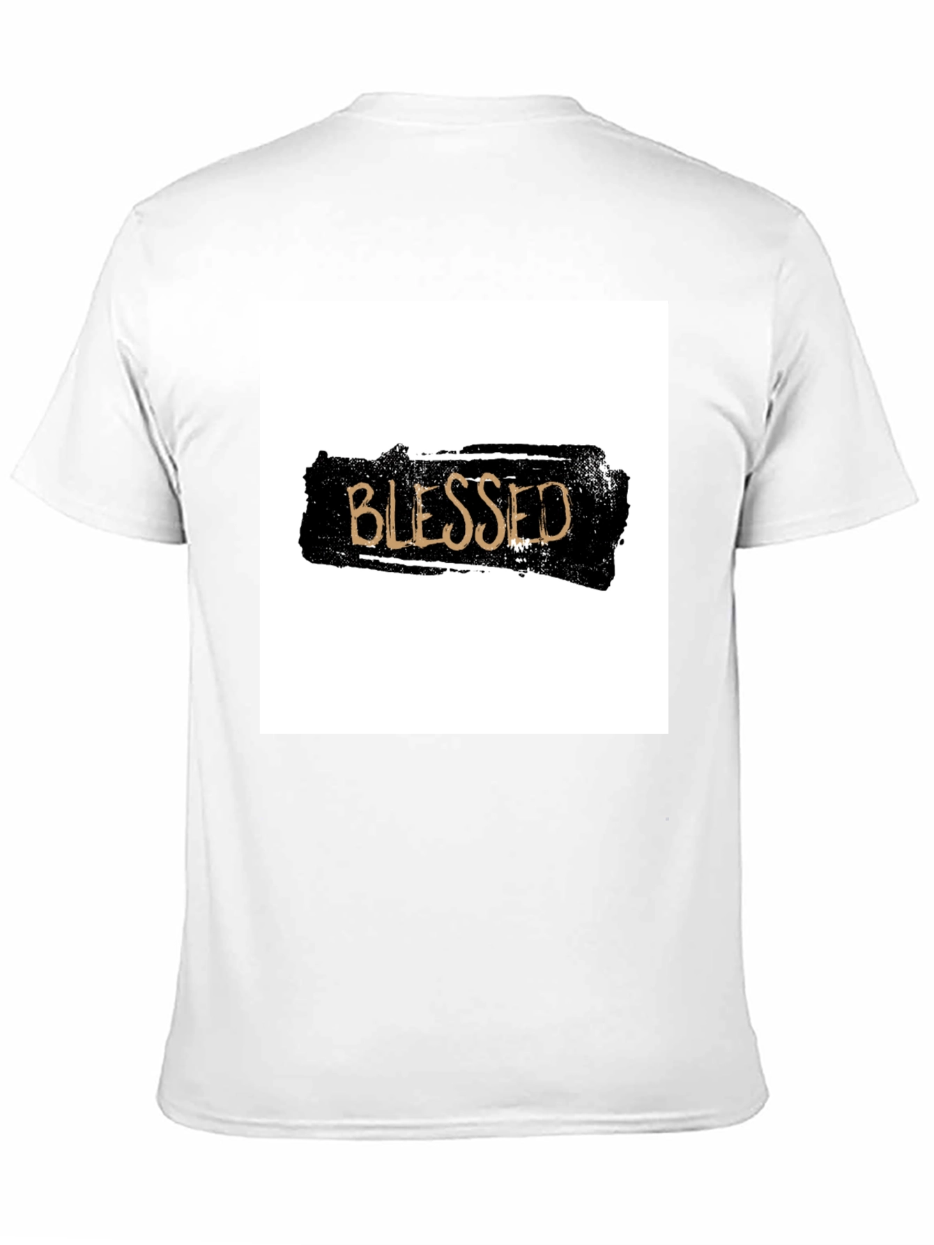 Blessed Graphic T-Shirt - Black Crew Neck Tee