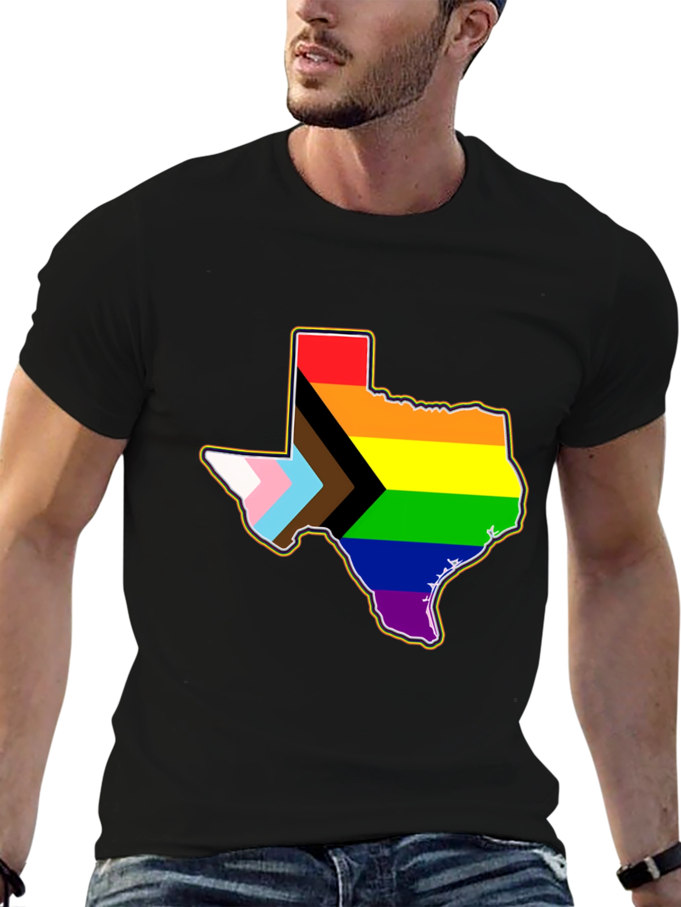 Pride Texas T-Shirt - LGBTQ+ State Tee