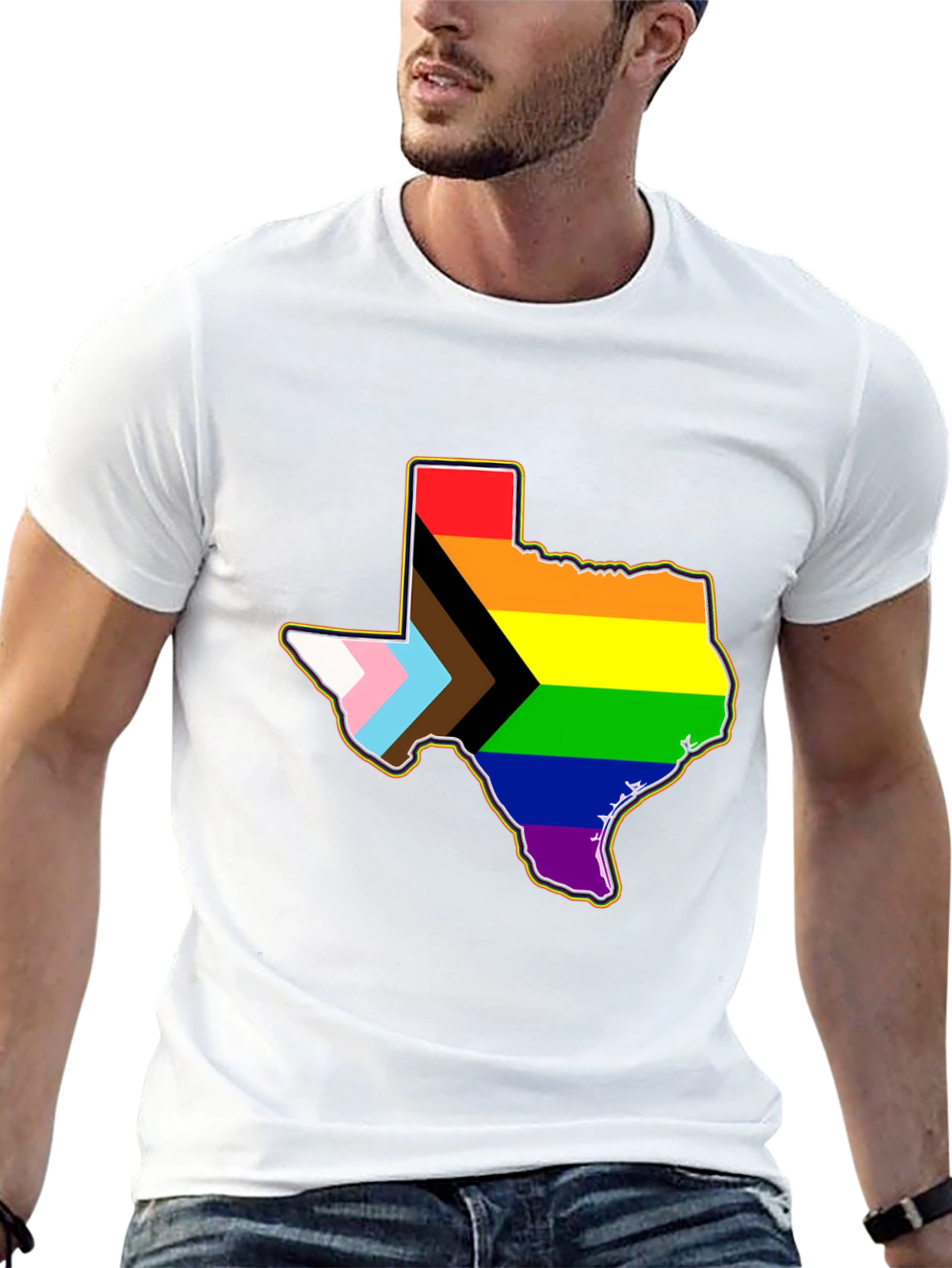 Pride Texas T-Shirt - LGBTQ+ State Tee