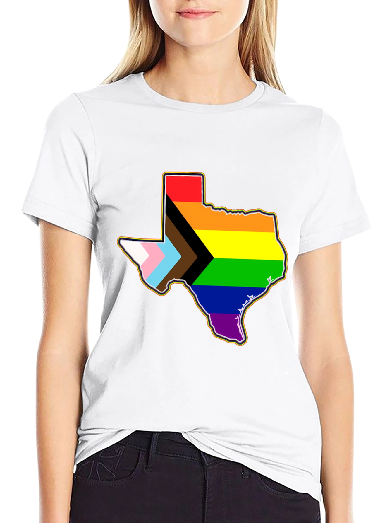 Pride Texas T-Shirt - LGBTQ+ State Tee