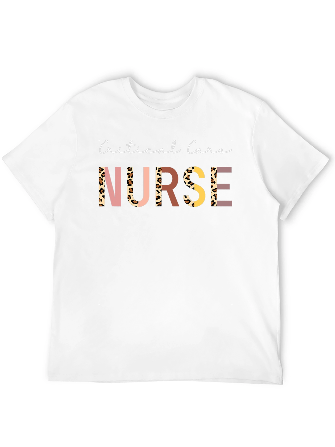 Critical Care Nurse Graphic Tee - Black