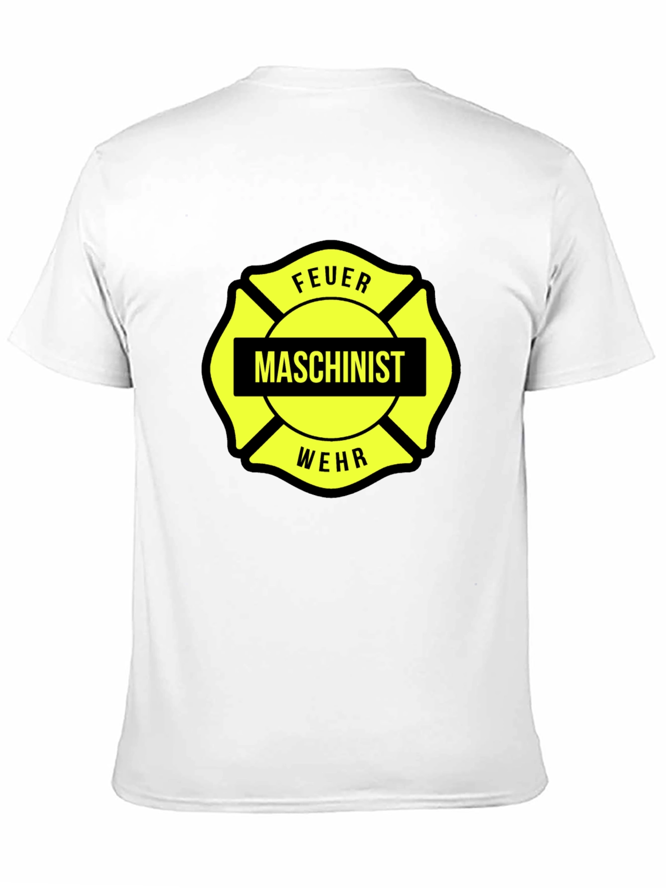 Feuer Maschinist Wehr Black T-Shirt