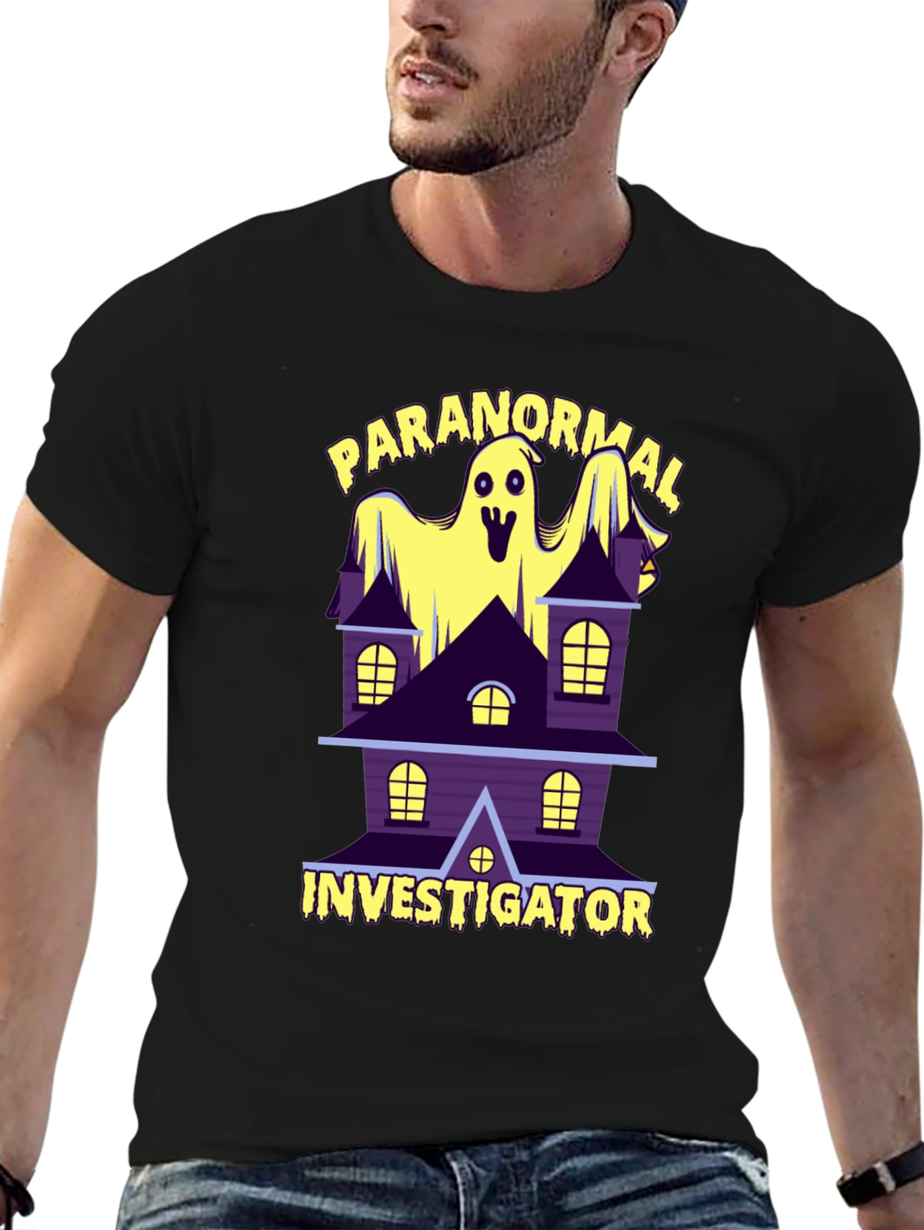 Paranormal Investigator Graphic T-Shirt