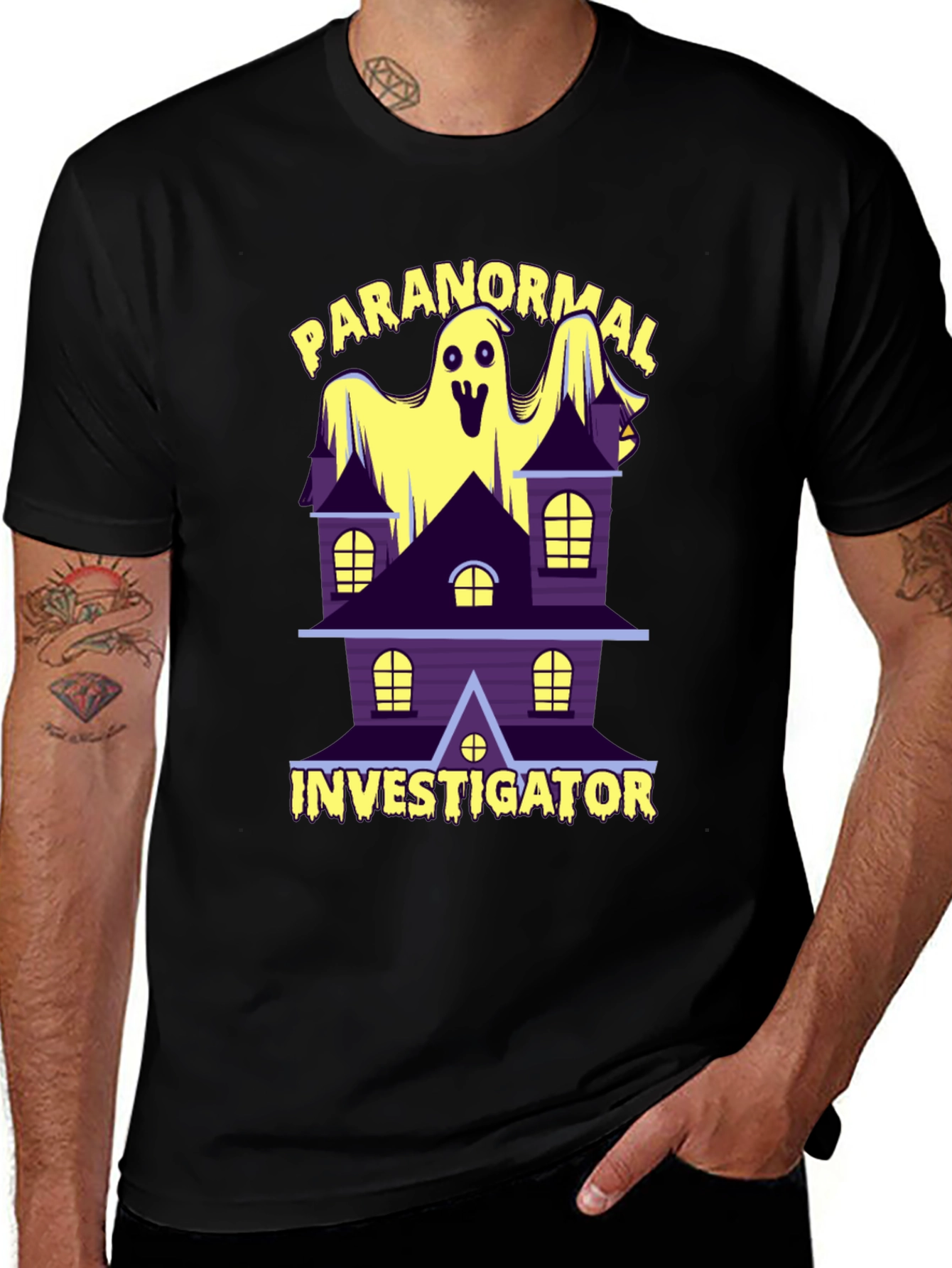 Paranormal Investigator Graphic T-Shirt