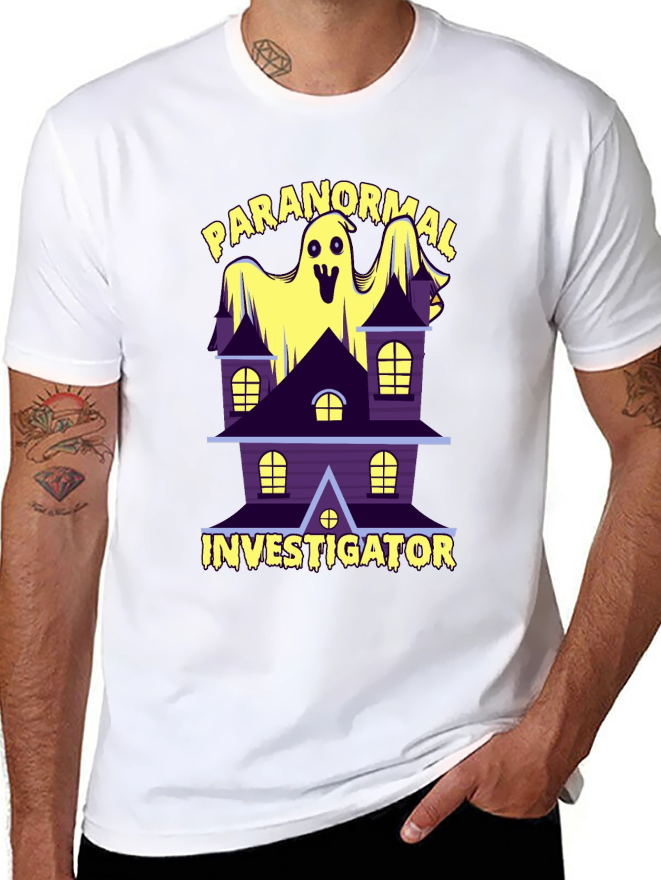 Paranormal Investigator Graphic T-Shirt