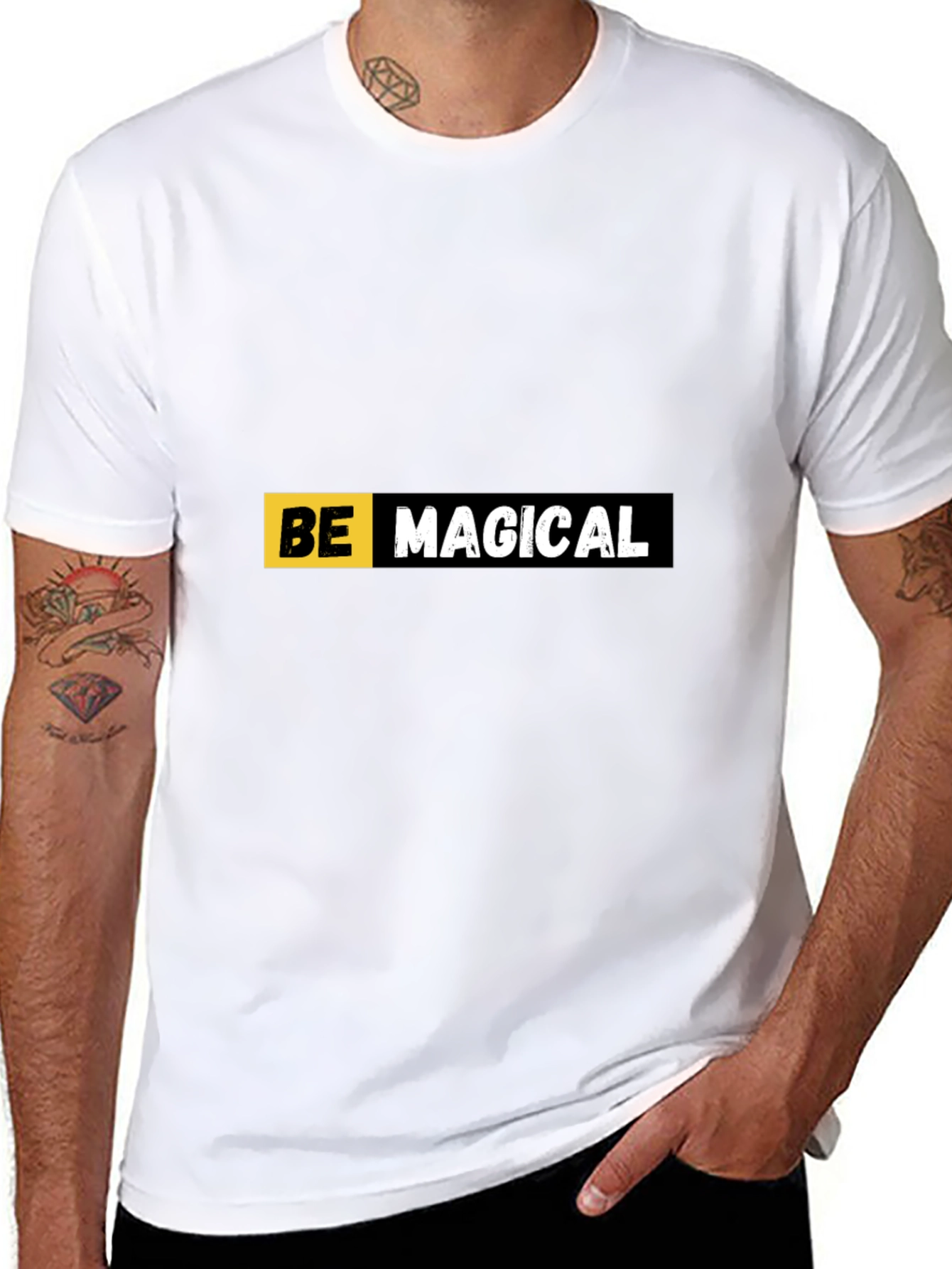 Be Magical Black T-Shirt