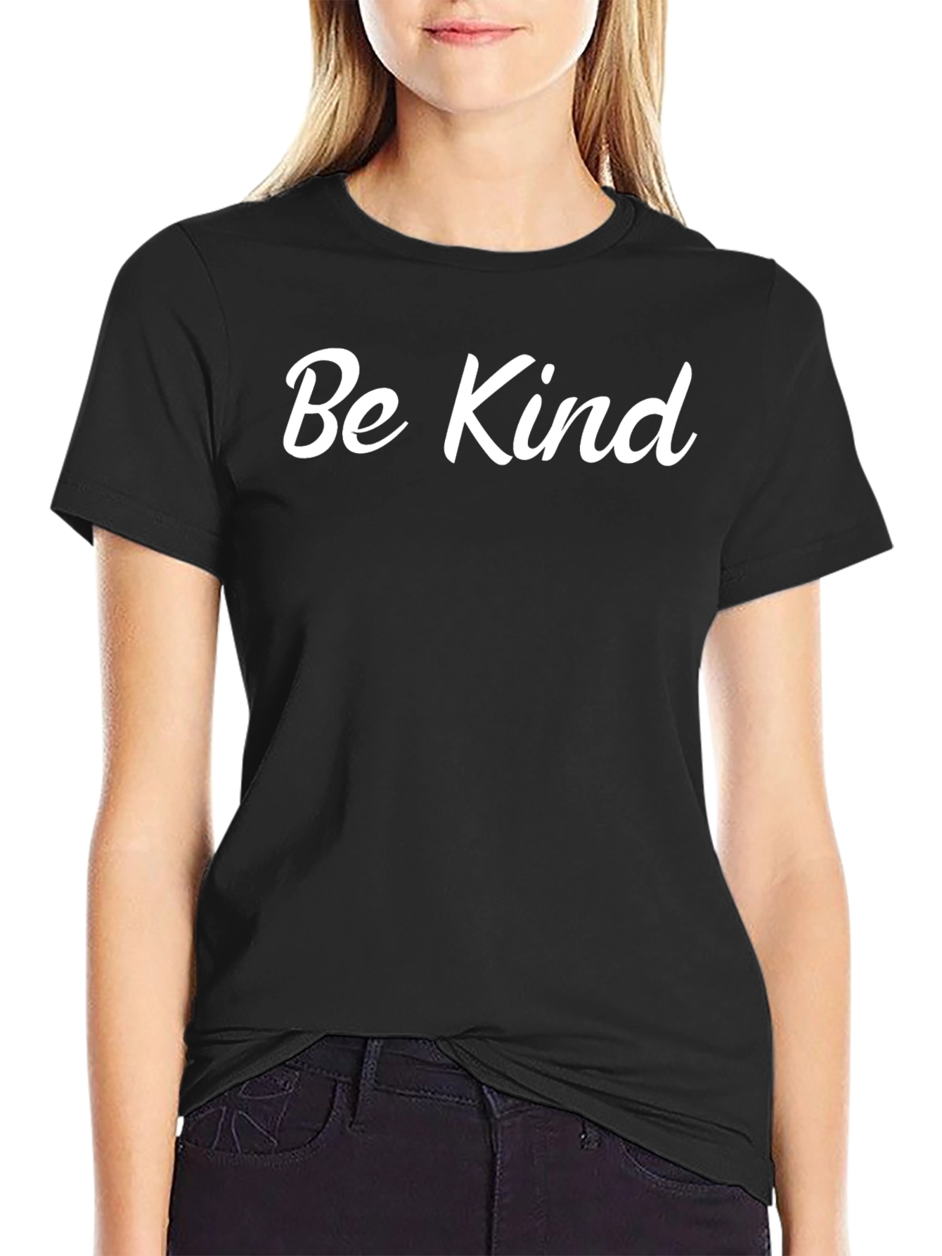 Be Kind Graphic Tee - Stylish Black T-Shirt