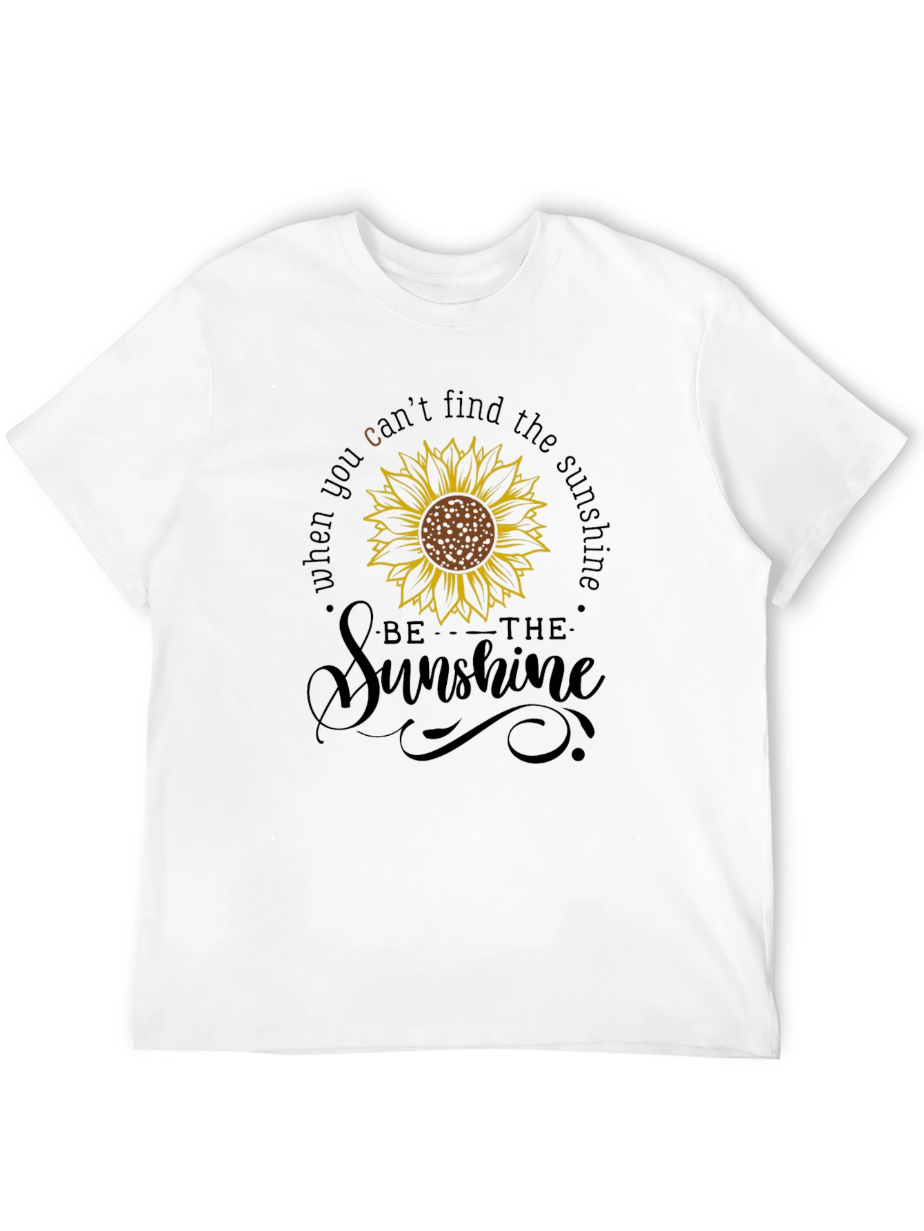 Sunflower Be The Sunshine Graphic Tee