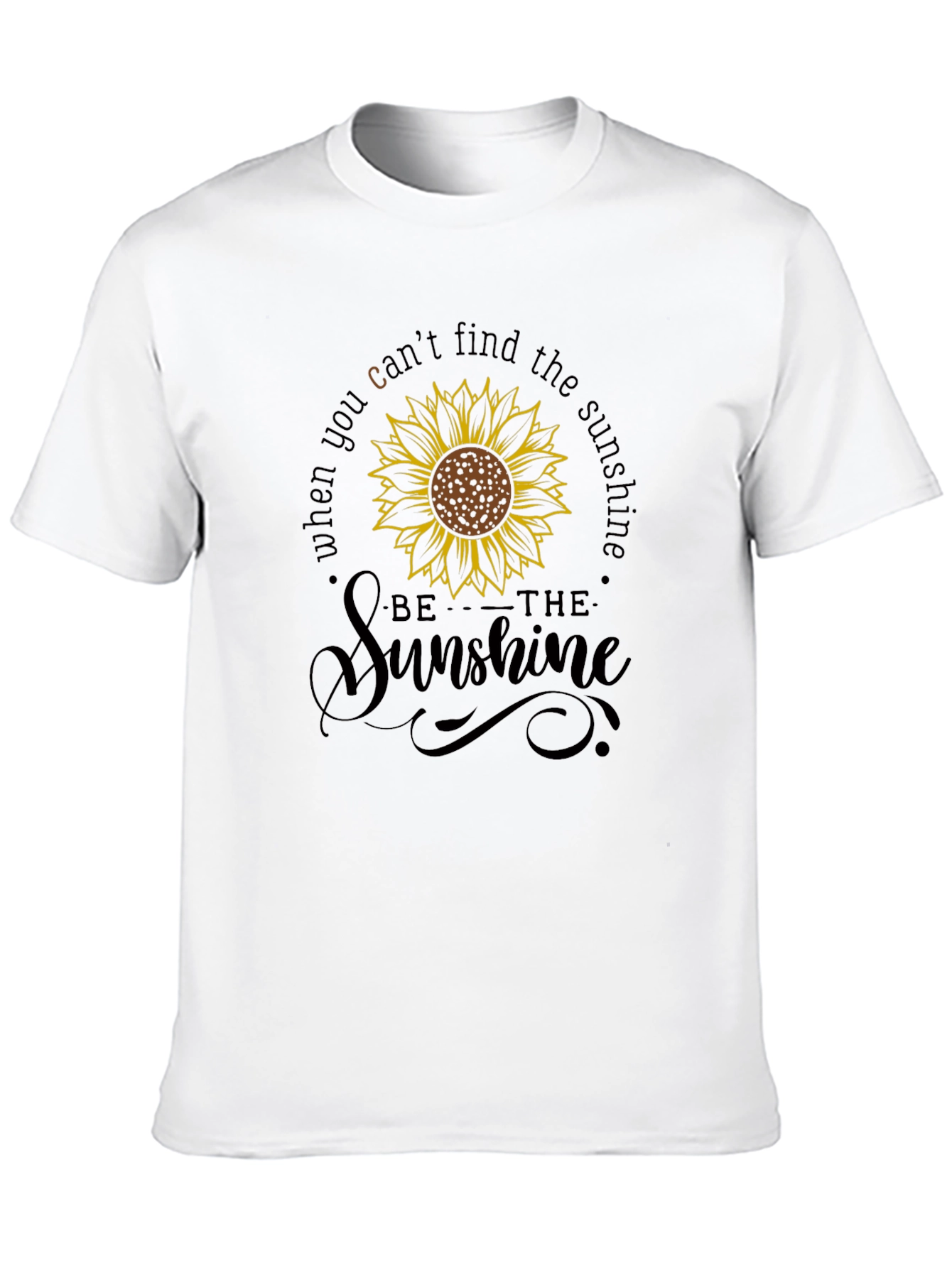 Sunflower Be The Sunshine Graphic Tee