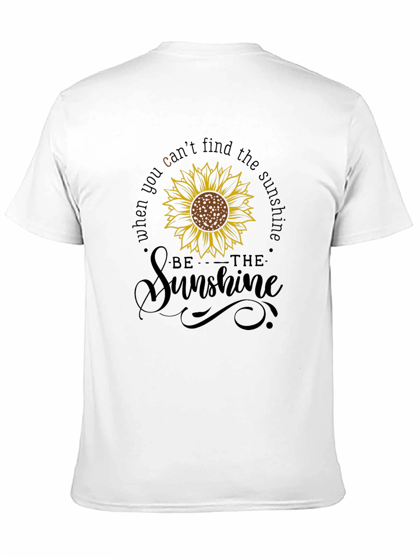 Sunflower Be The Sunshine Graphic Tee