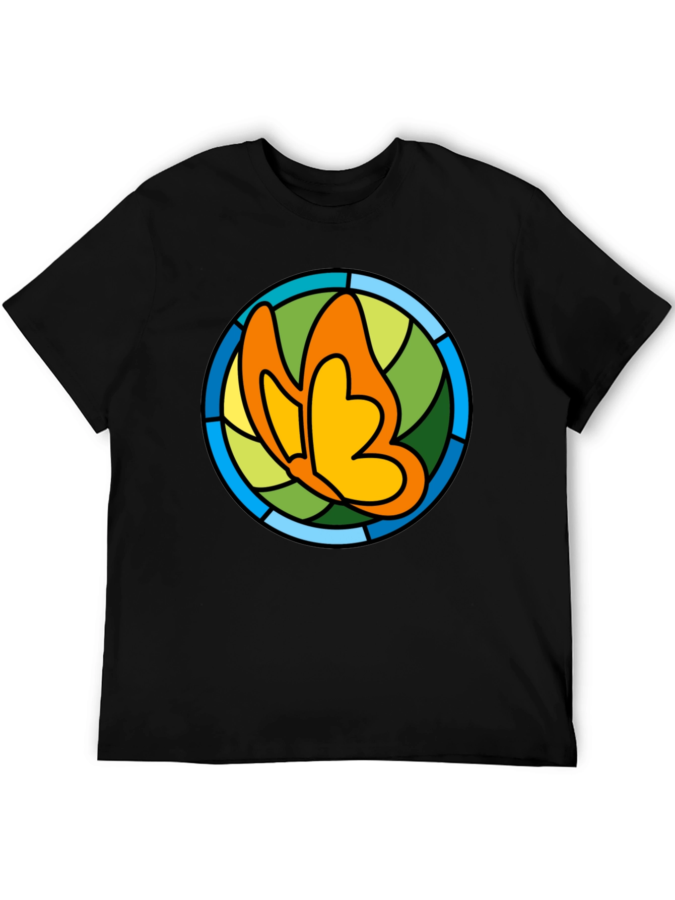 Stained Glass Butterfly T-Shirt