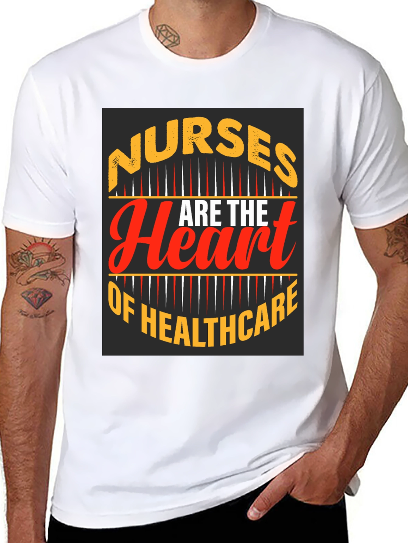 Nurses Are the Heart of Healthcare T-Shirt