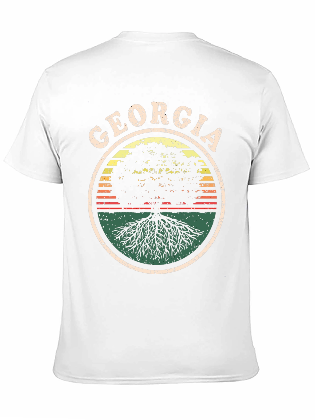 Georgia Roots Graphic Tee - Nature Inspired Shirt