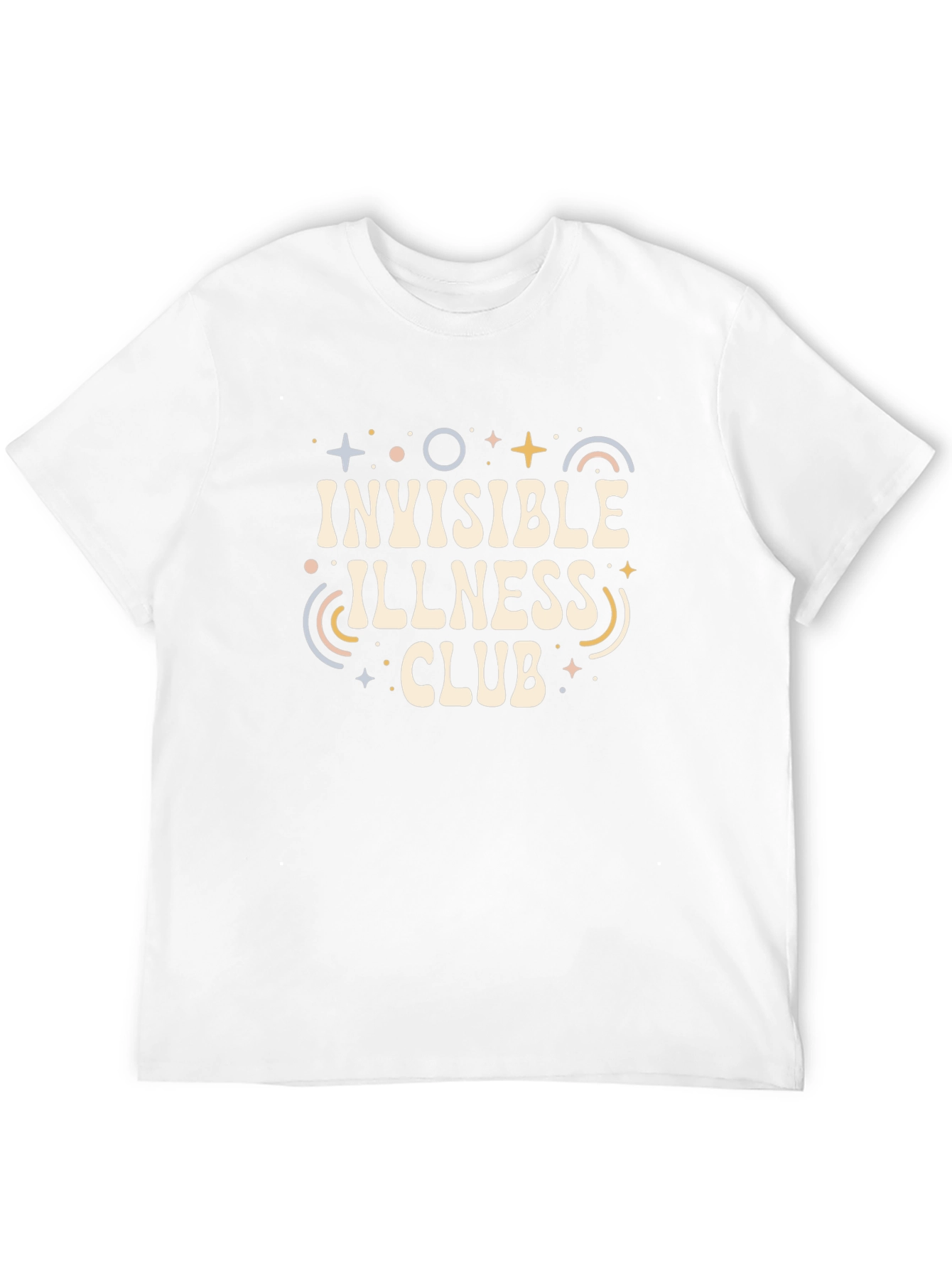 Invisible Illness Club Black T-Shirt