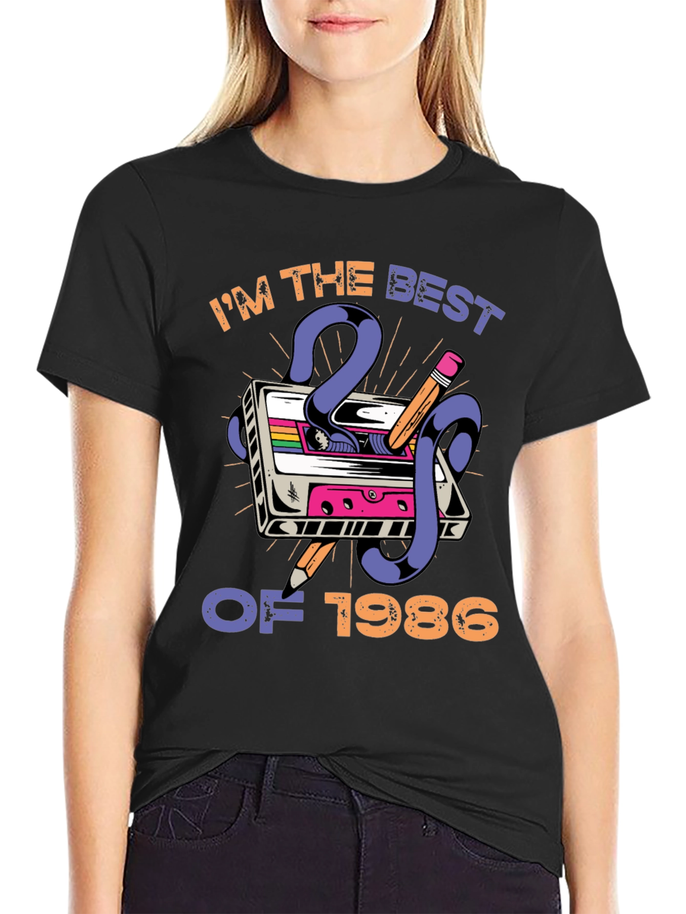 Im The Best of 1986 Cassette Tape T-Shirt