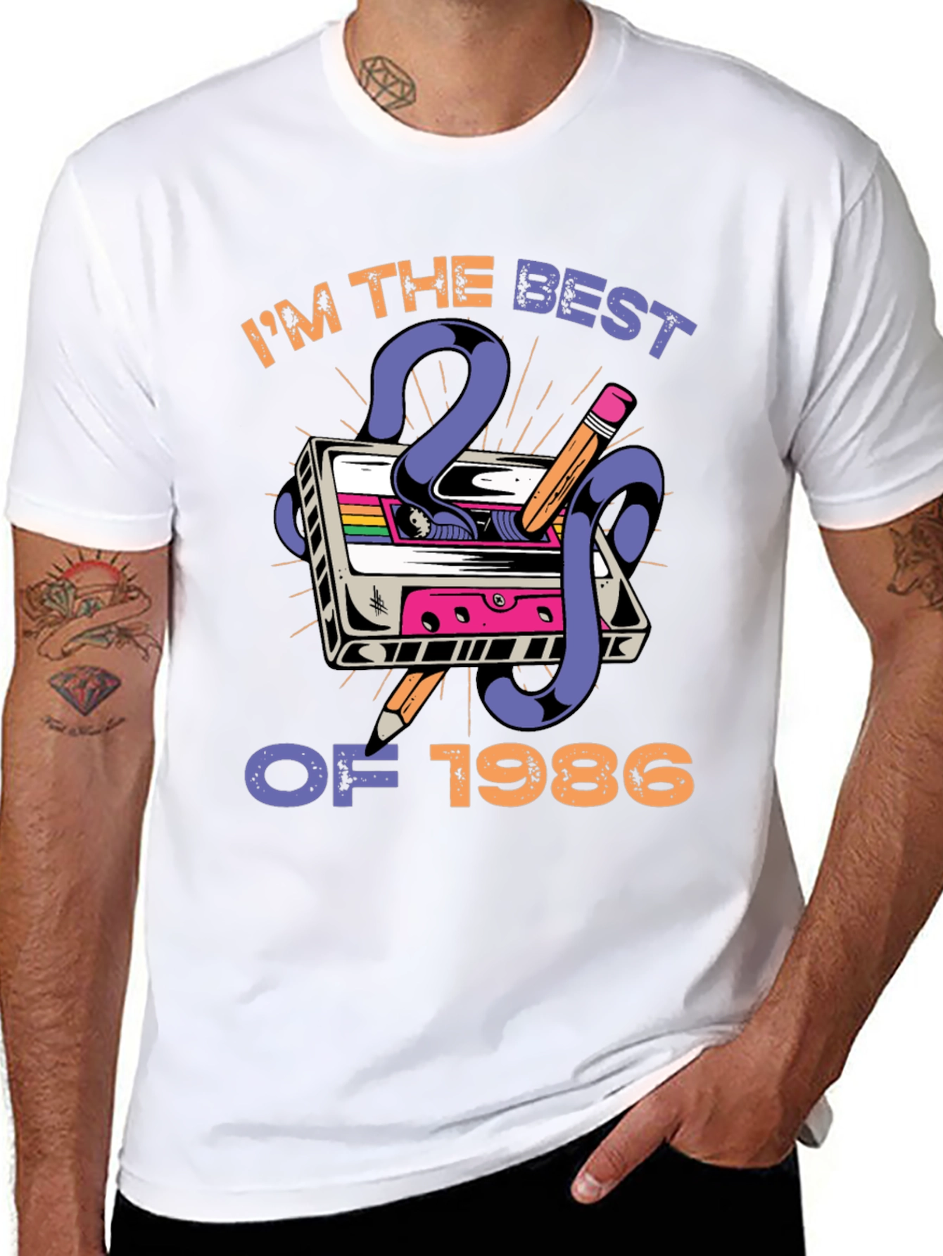 Im The Best of 1986 Cassette Tape T-Shirt