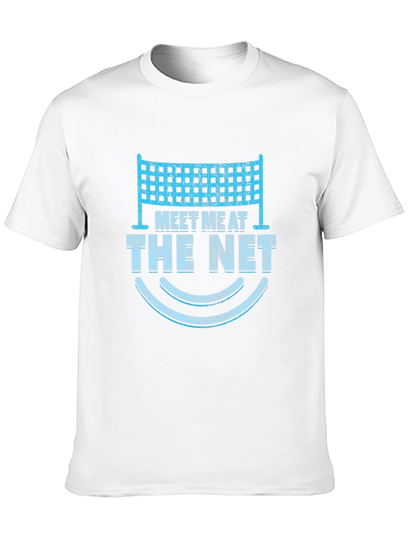Volleyball Meet Me at The Net Graphic T-Shirt