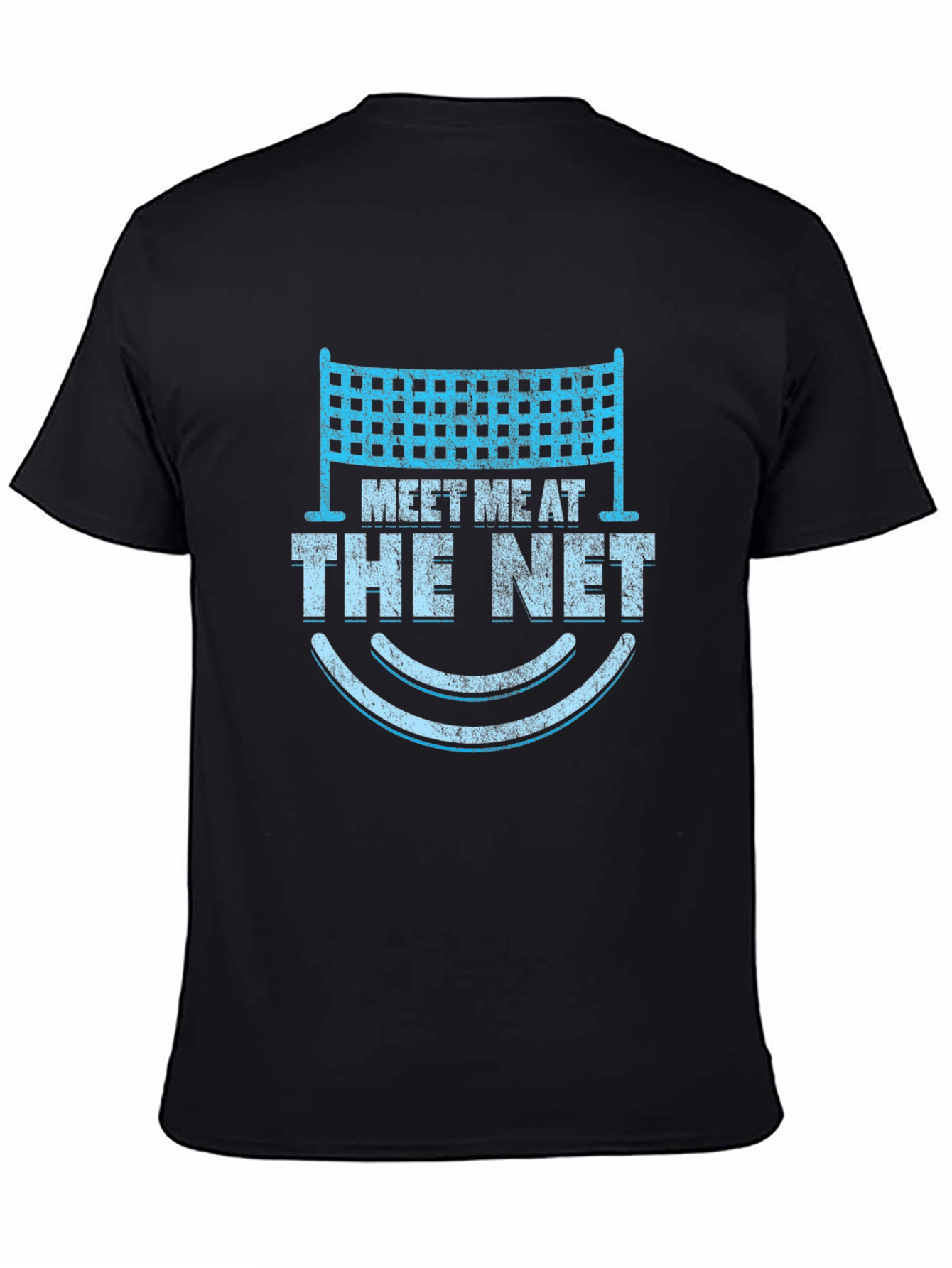 Volleyball Meet Me at The Net Graphic T-Shirt