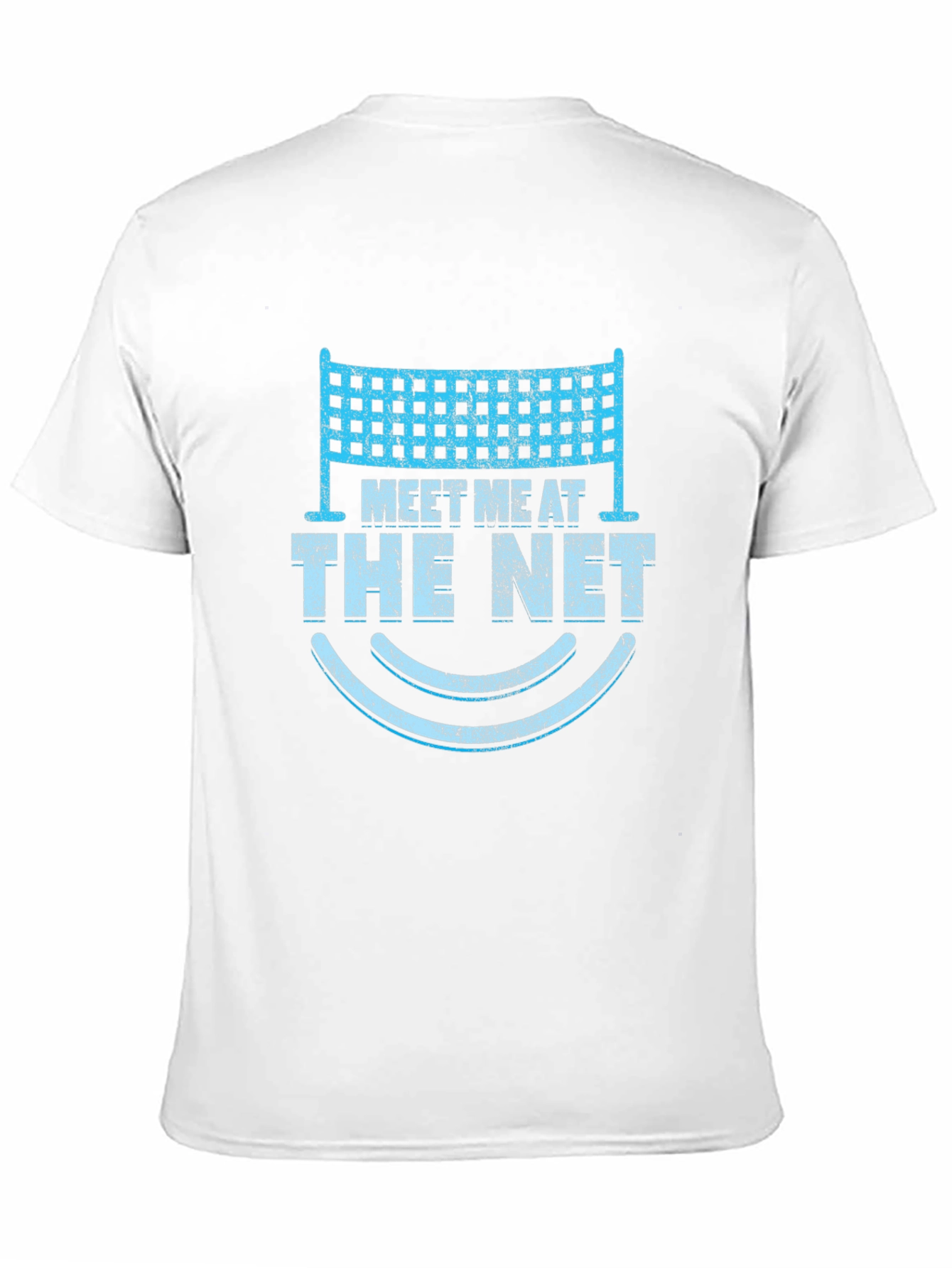 Volleyball Meet Me at The Net Graphic T-Shirt
