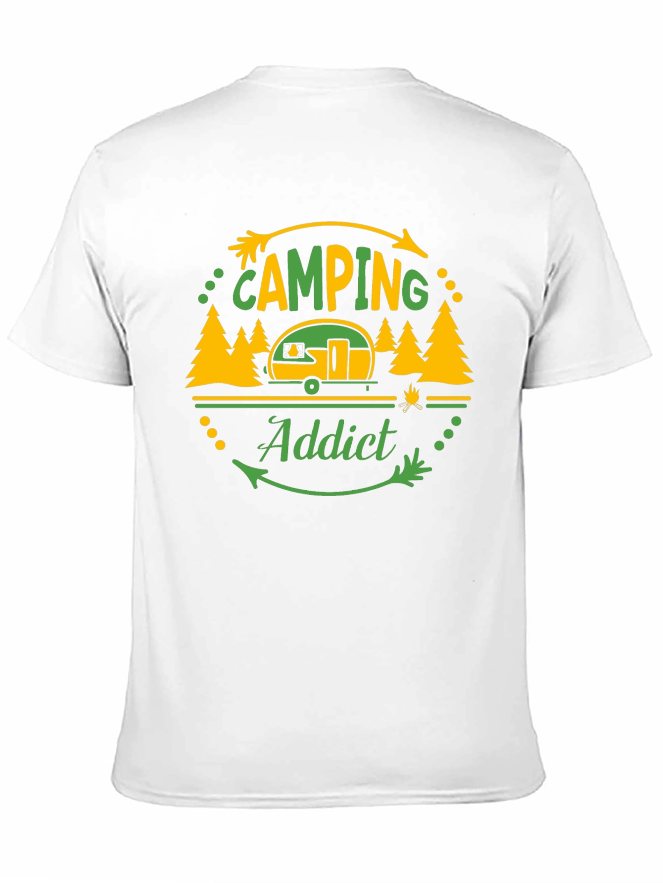 Camping Addict Graphic T-Shirt