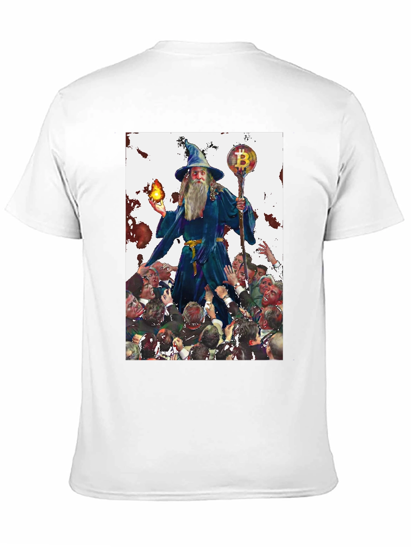 Bitcoin Wizard Black T-Shirt