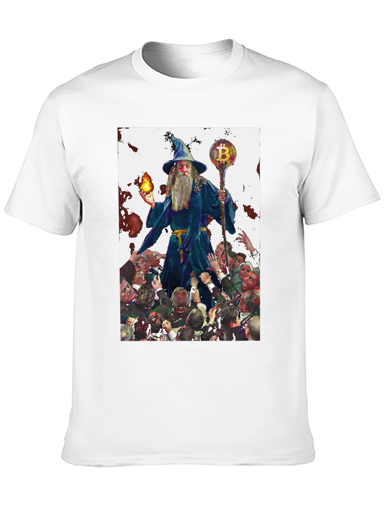 Bitcoin Wizard Black T-Shirt