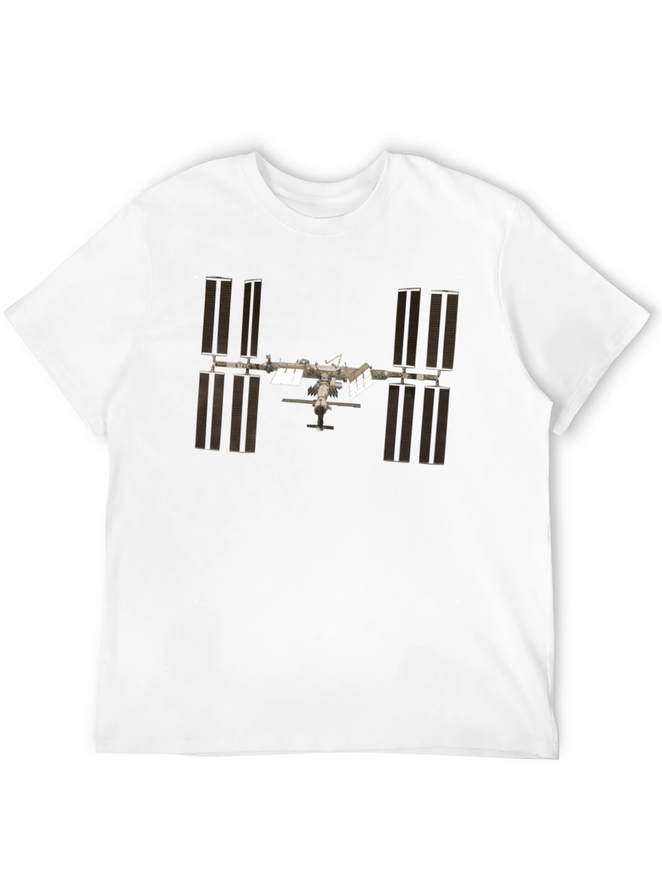 International Space Station Black Graphic T-Shirt
