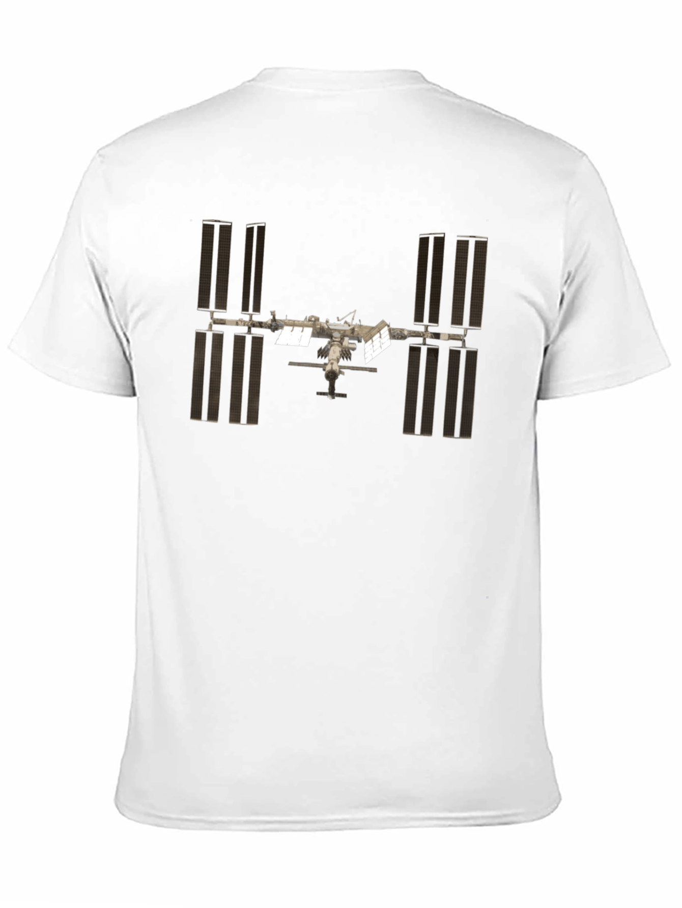 International Space Station Black Graphic T-Shirt