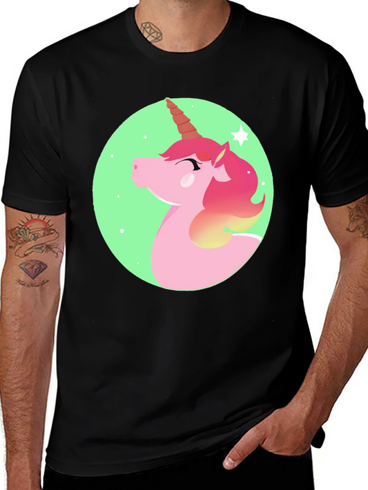 Unicorn Graphic Print T-Shirt