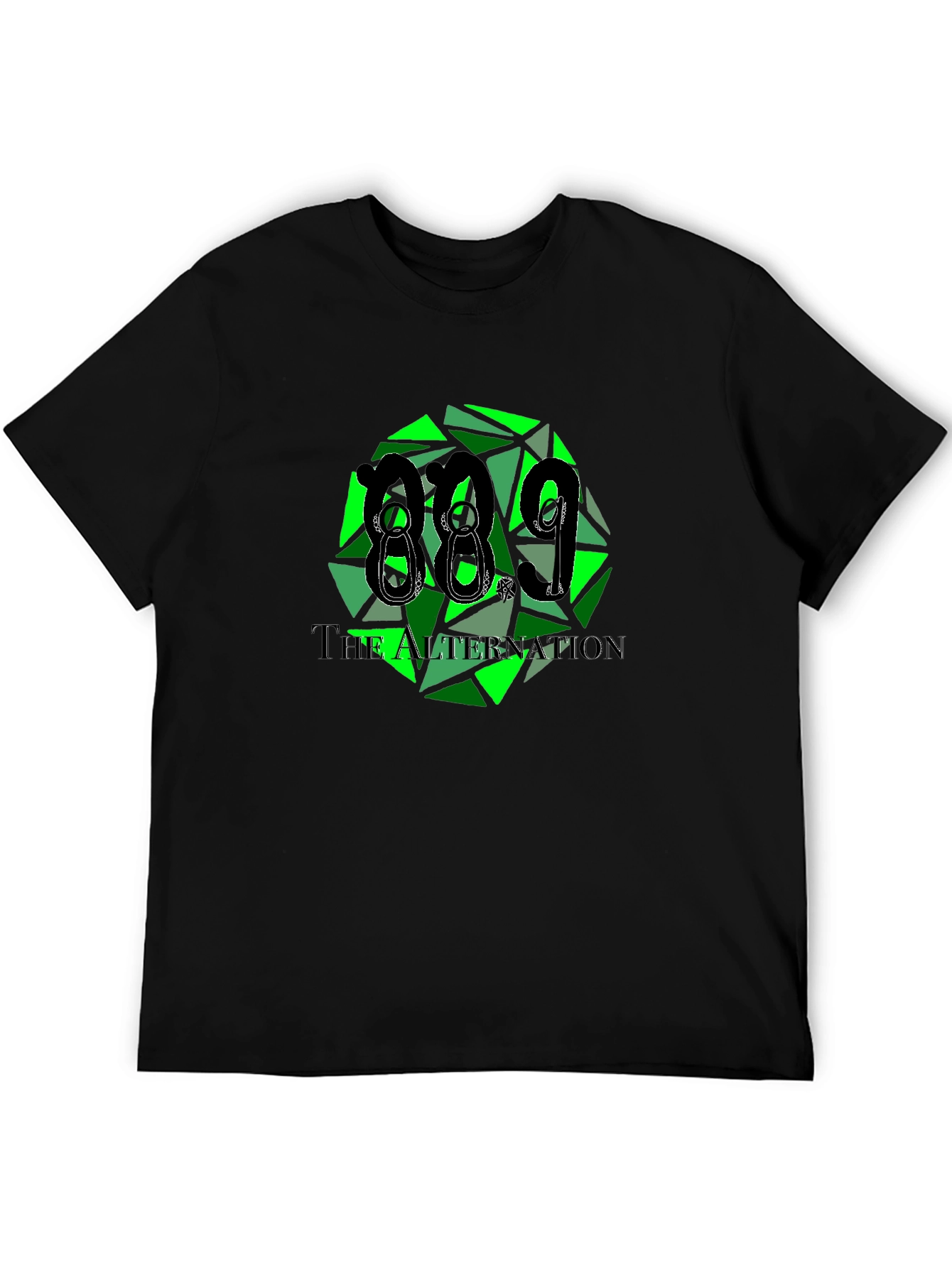 The Alternation Graphic T-Shirt - Black