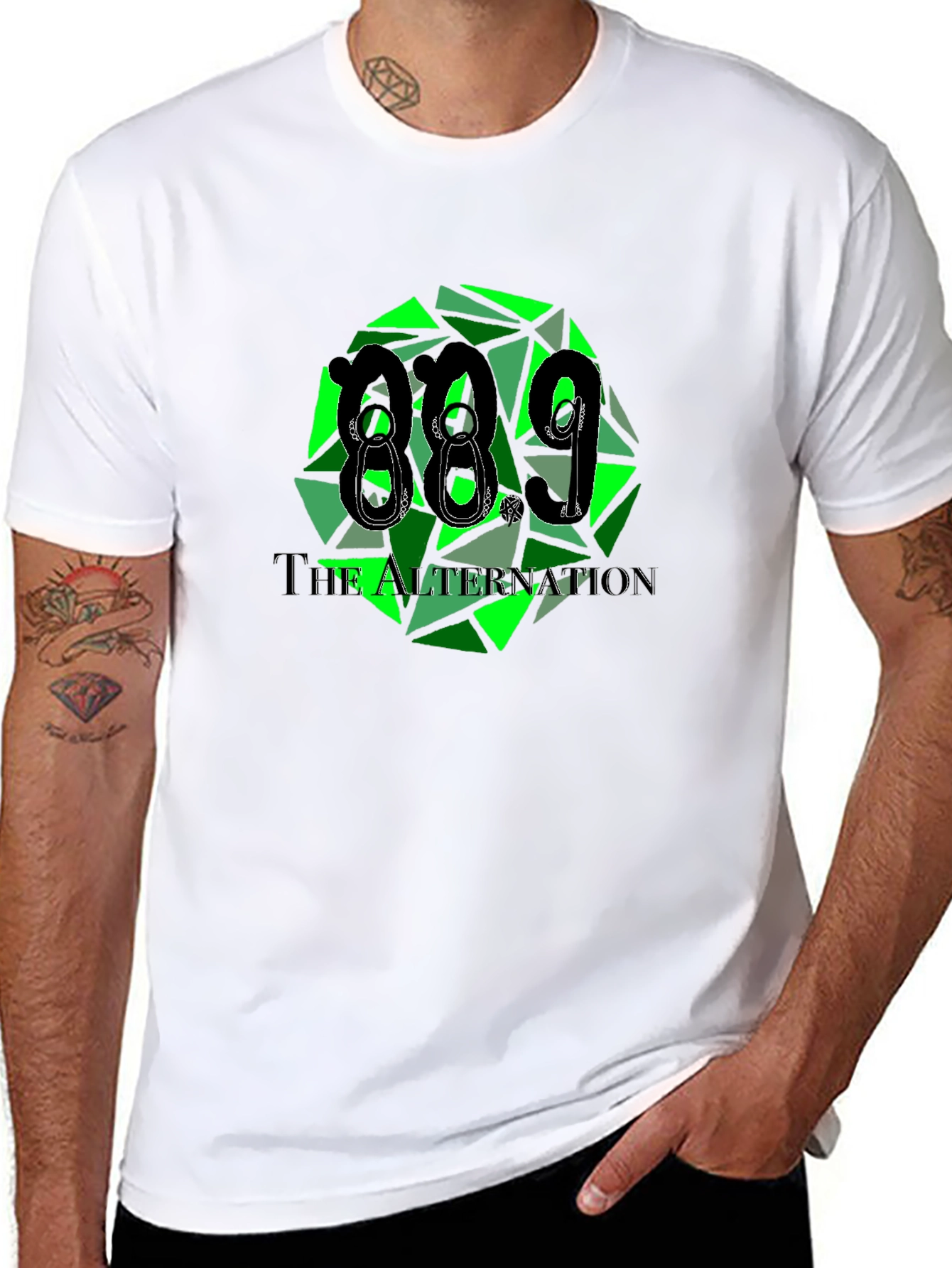 The Alternation Graphic T-Shirt - Black